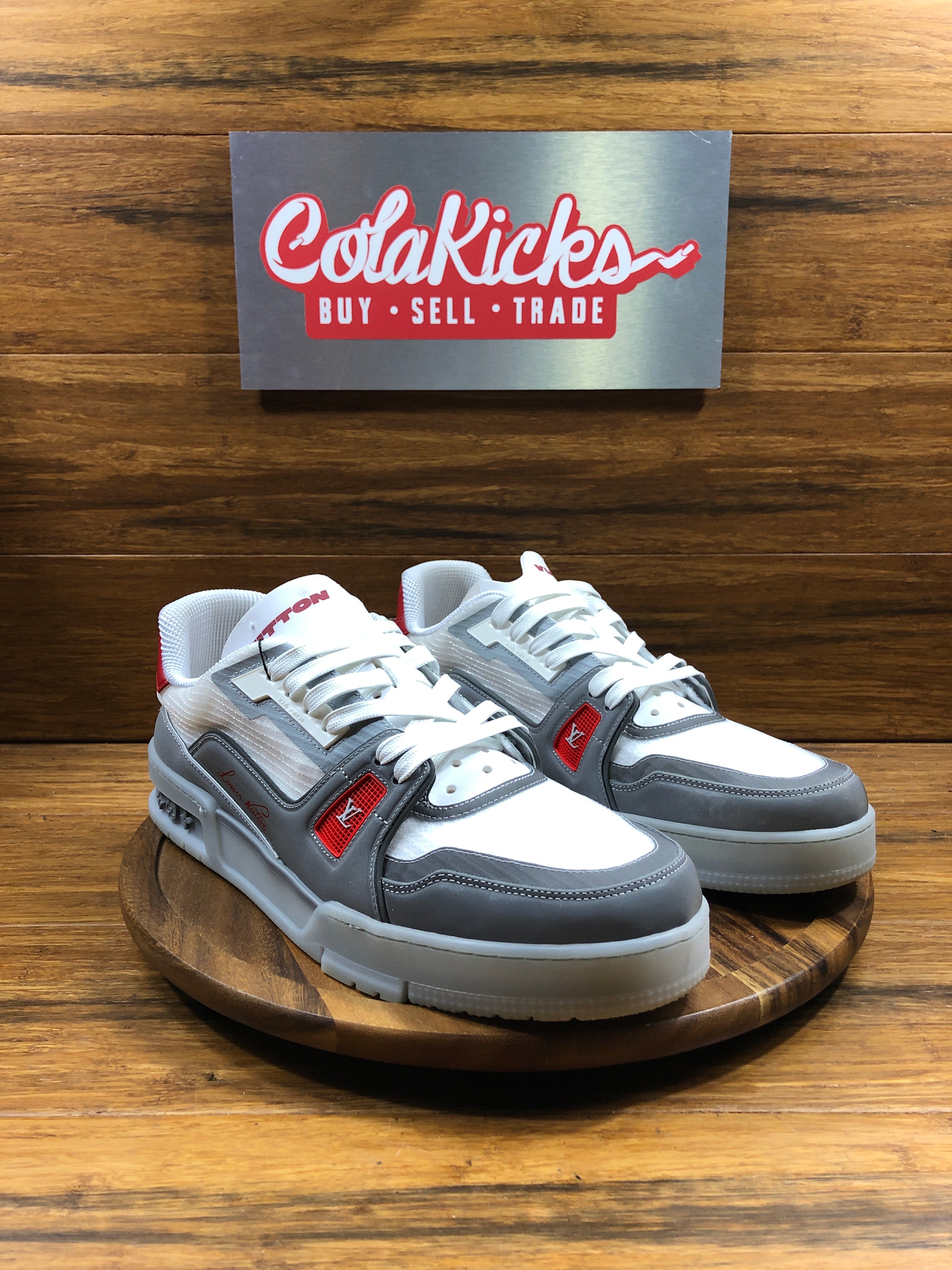 Louis Vuitton Trainer Red