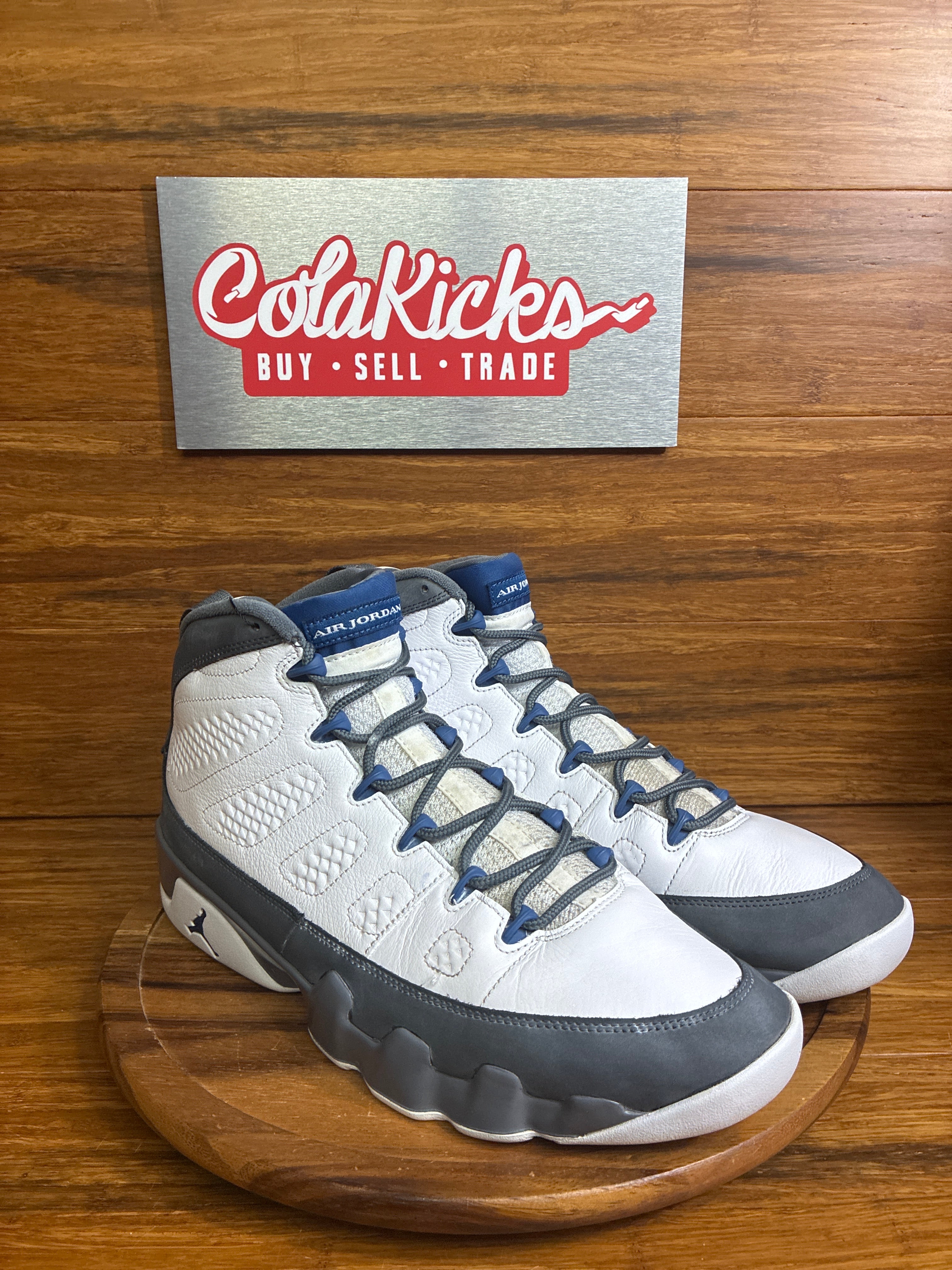 Jordan 9 Retro Flint Grey French Blue (2026)