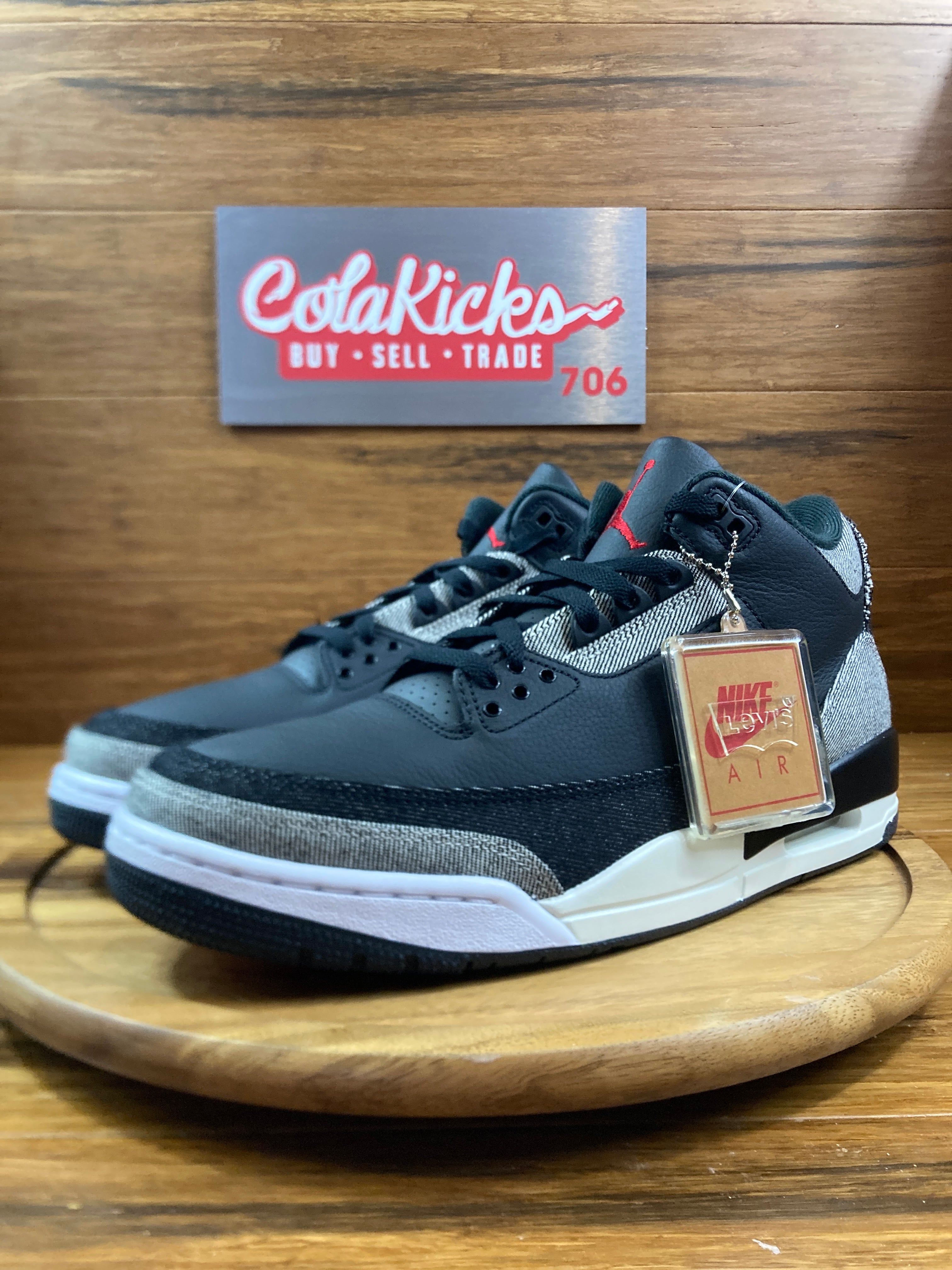 Jordan 3 Retro Levi’s Black