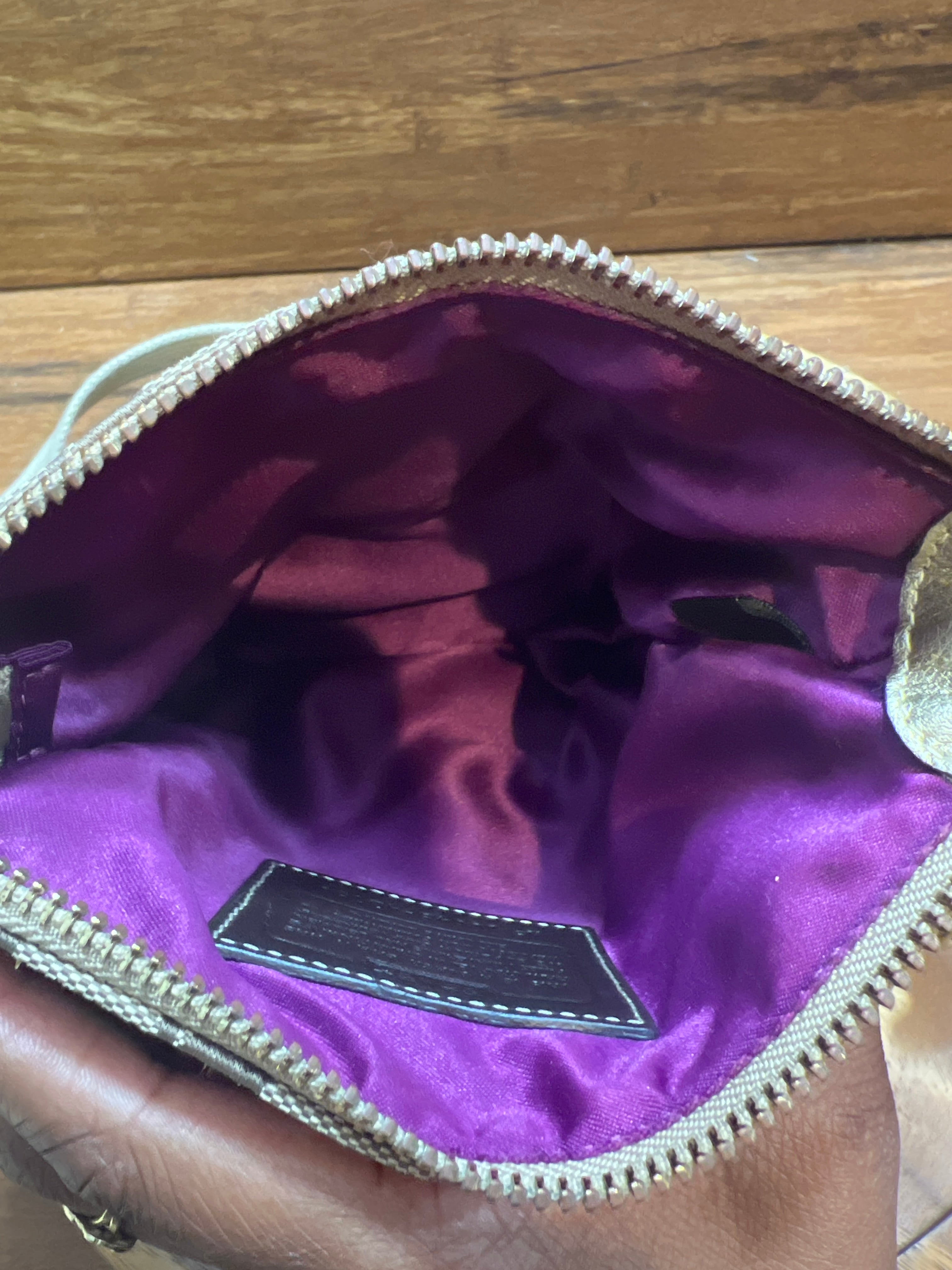 Coach Vintage Canvas Cross Body Brown