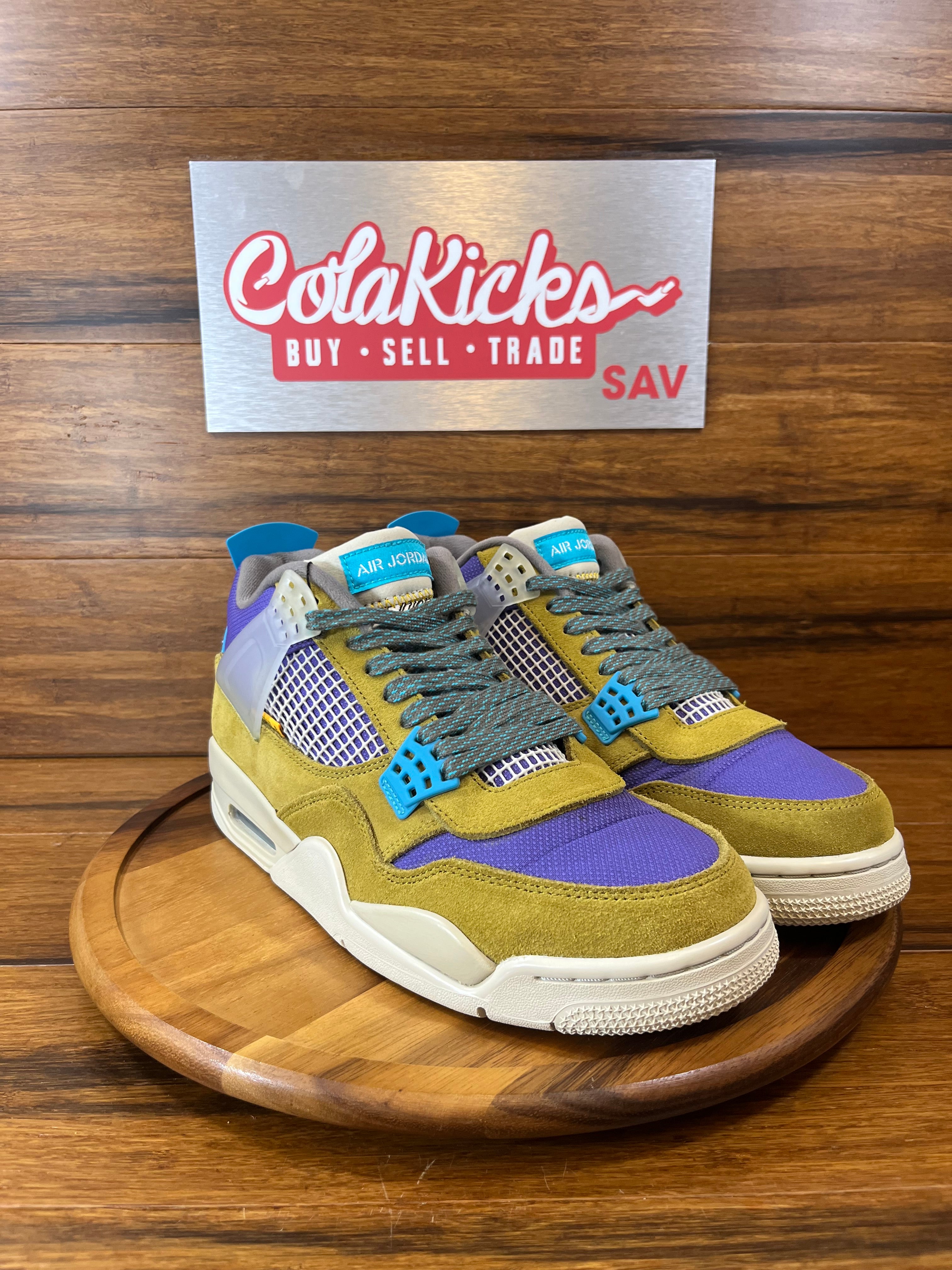 Jordan 4 Retro SP 30th Anniversary Union Desert Moss