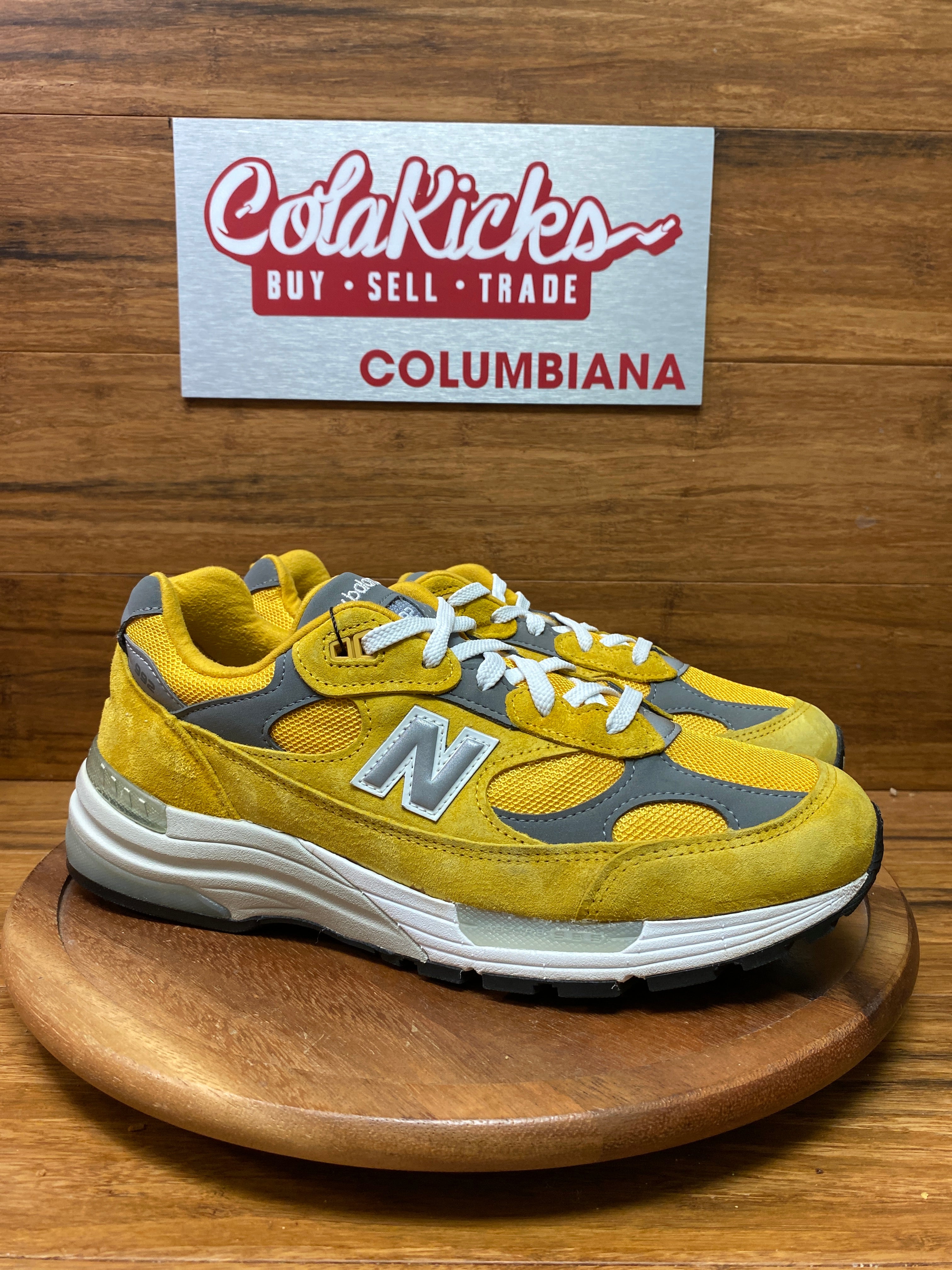 New Balance 992 Yellow Grey