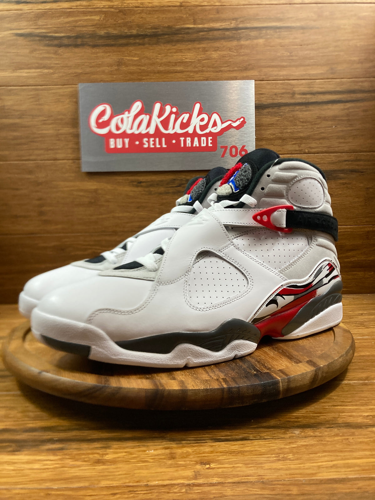 Jordan 8 Retro White True Red (2025)