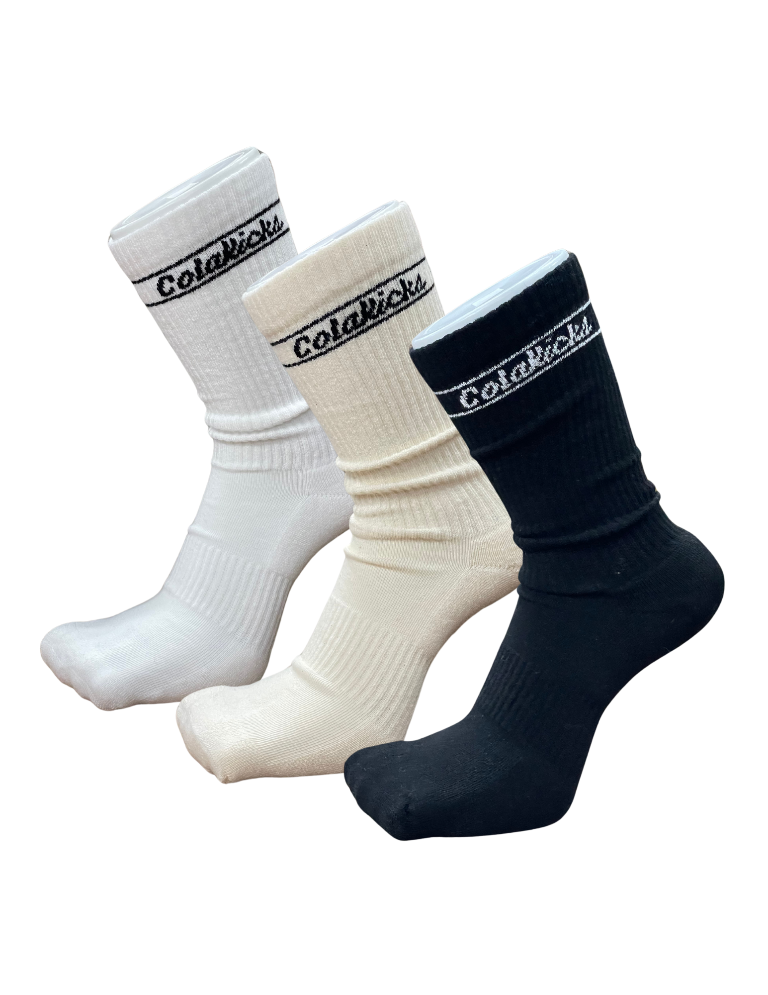 ColaKicks Script Crew Socks