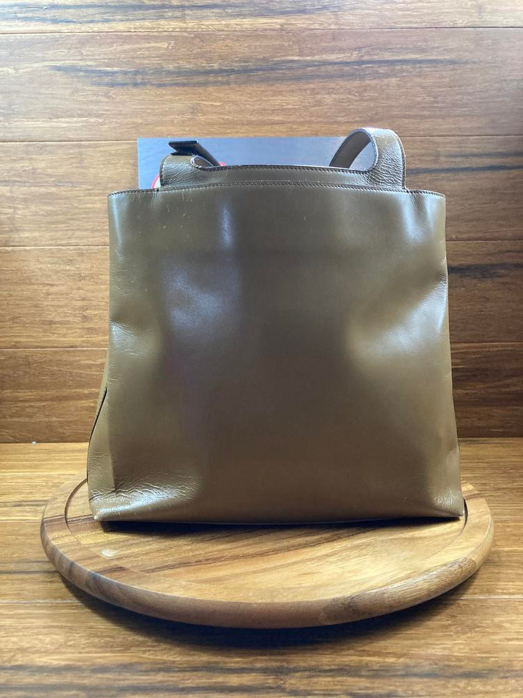 Prada small tan bag