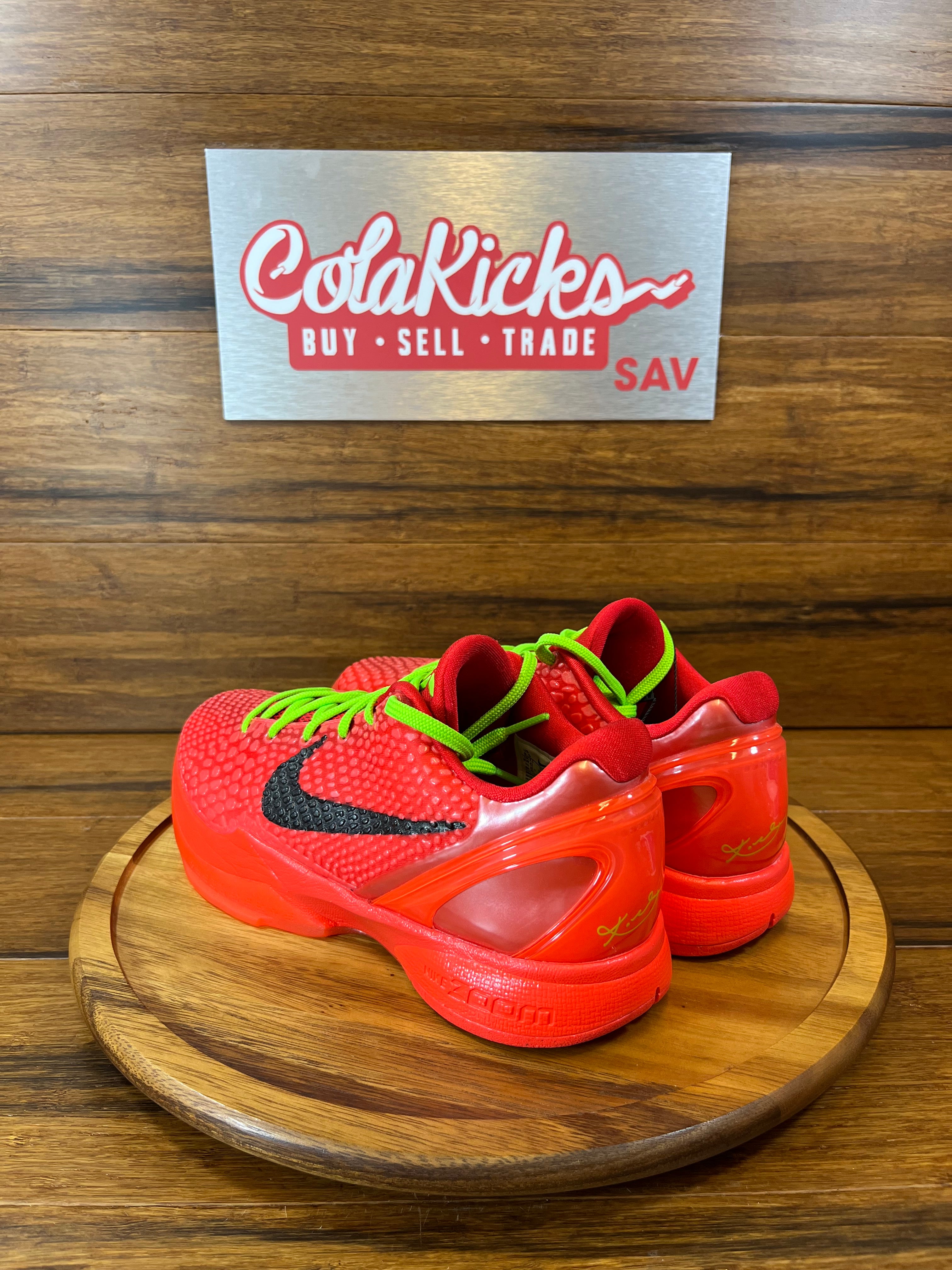 Nike Kobe 6 Protro Reverse Grinch
