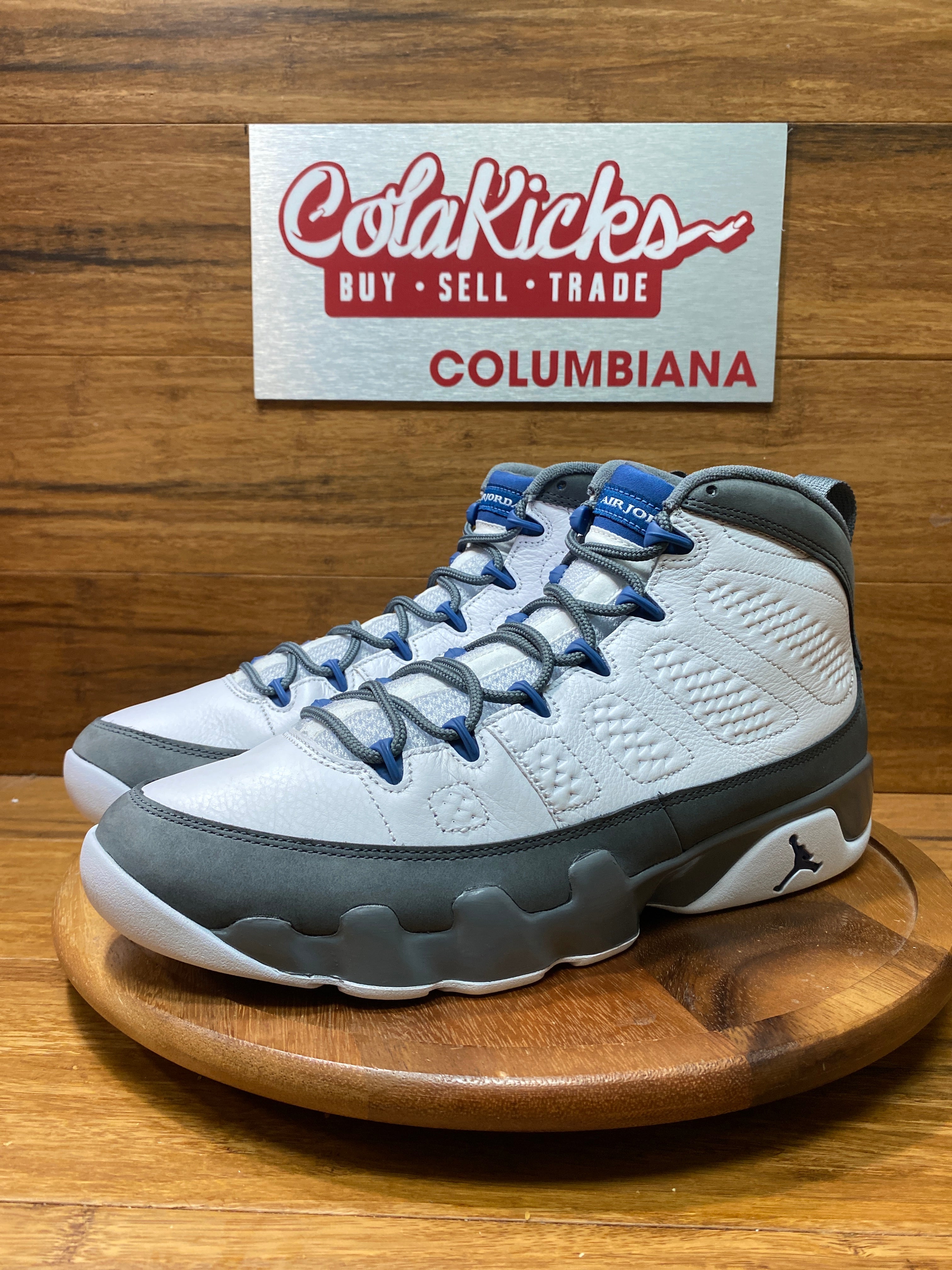Jordan 9 Retro Flint Grey French Blue (2026)