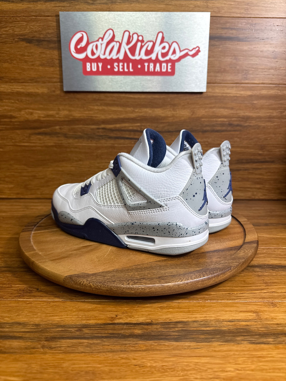 Jordan 4 Retro Midnight Navy (GS)