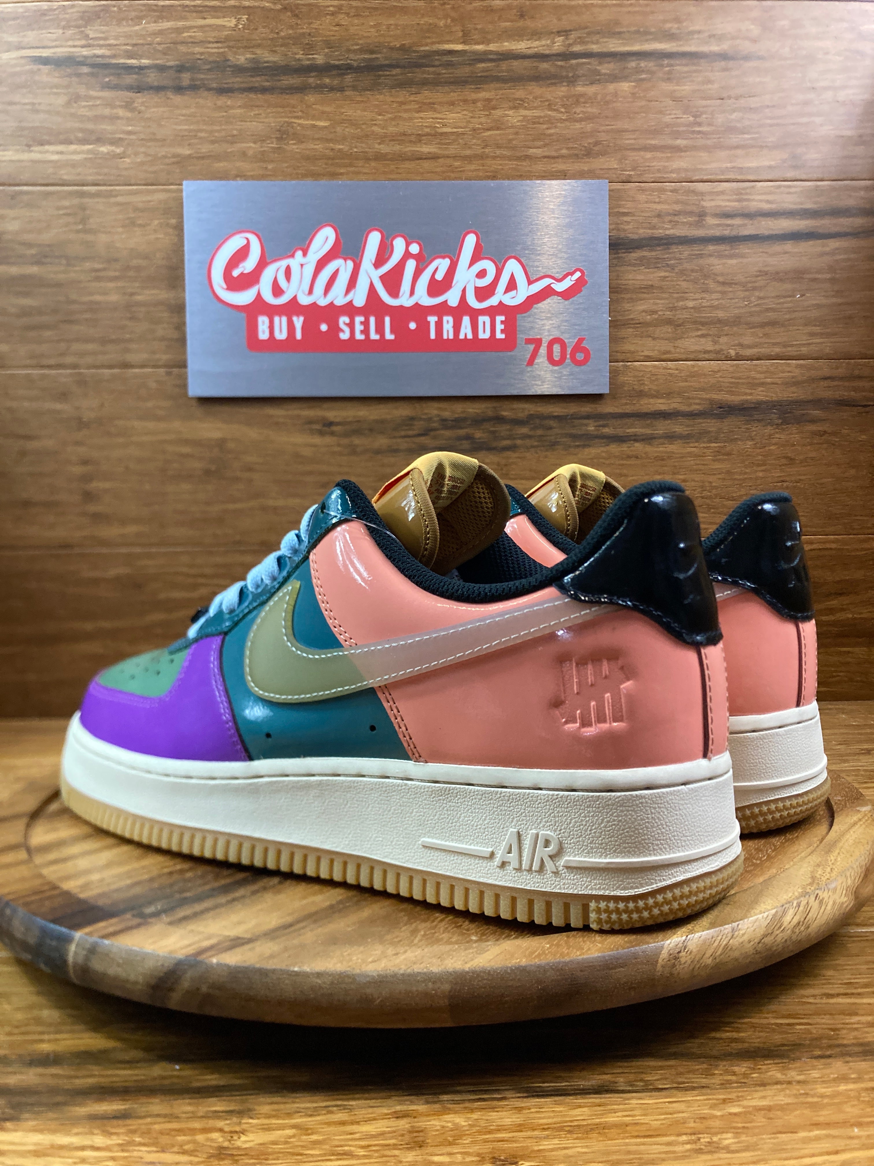 Nike Air Force 1 Low SP Undefeated Multi-Patent Wild Berry