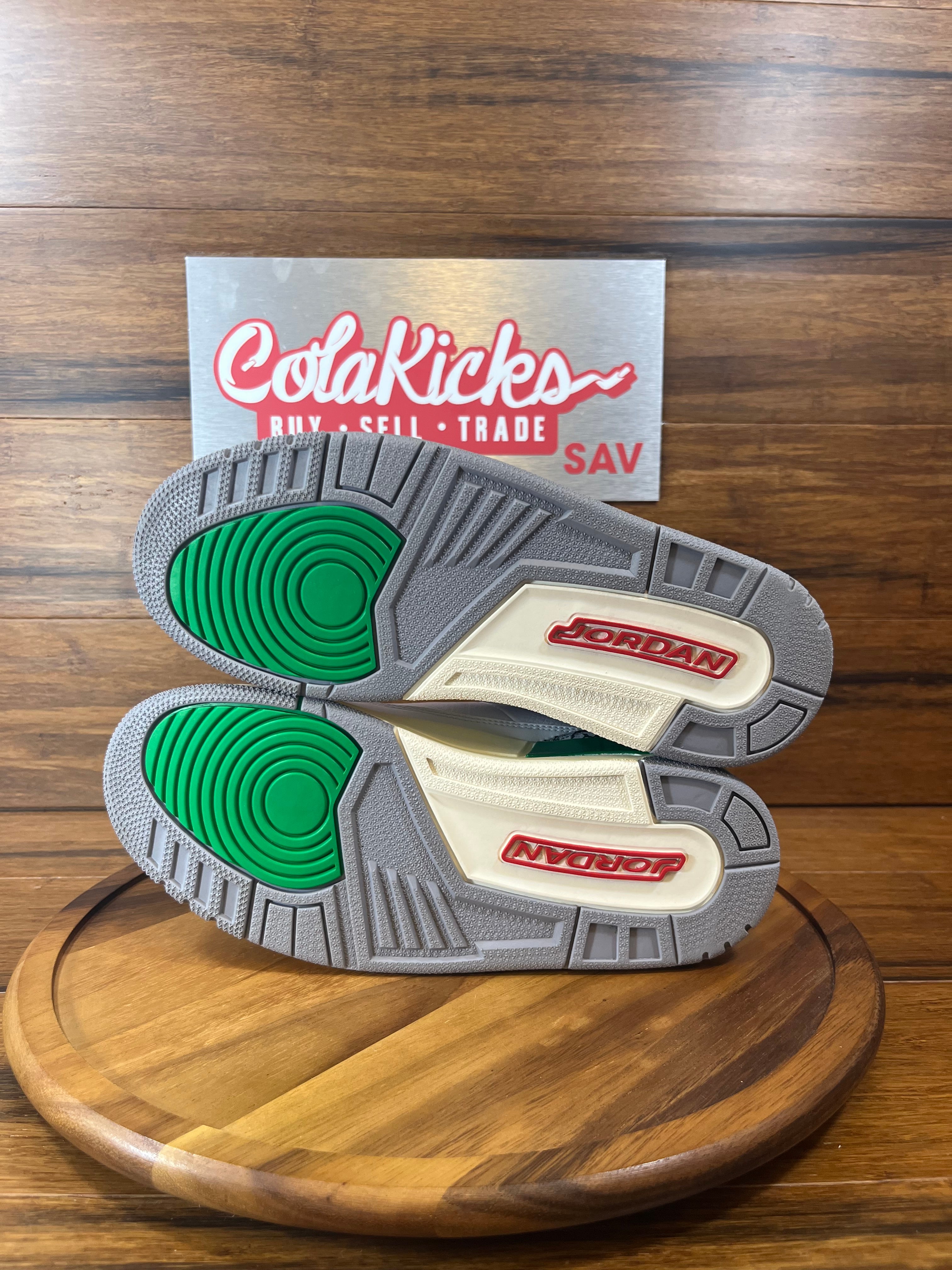 Jordan 3 Retro Lucky Green (Women's)
