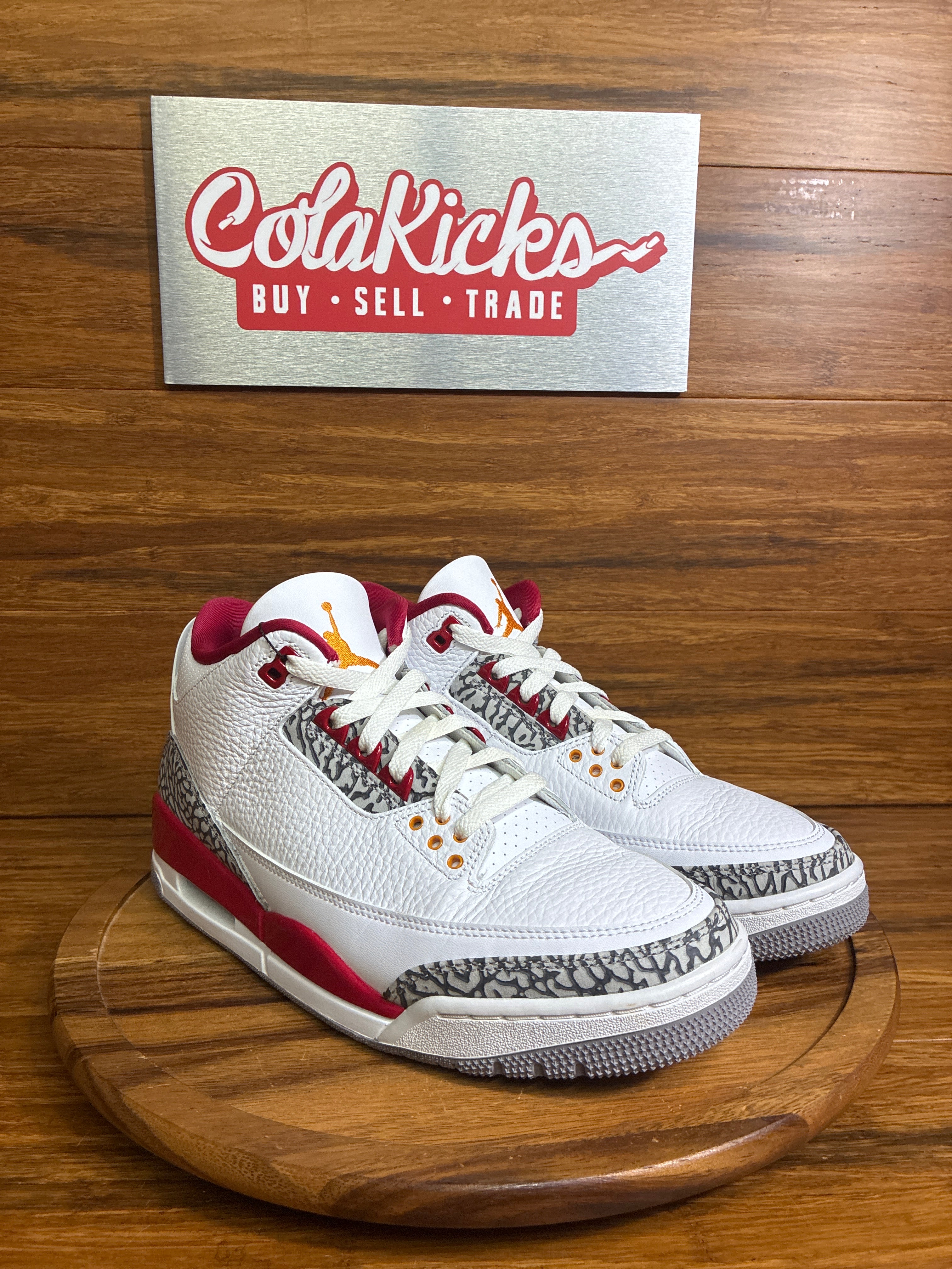 Jordan 3 Retro Cardinal Red