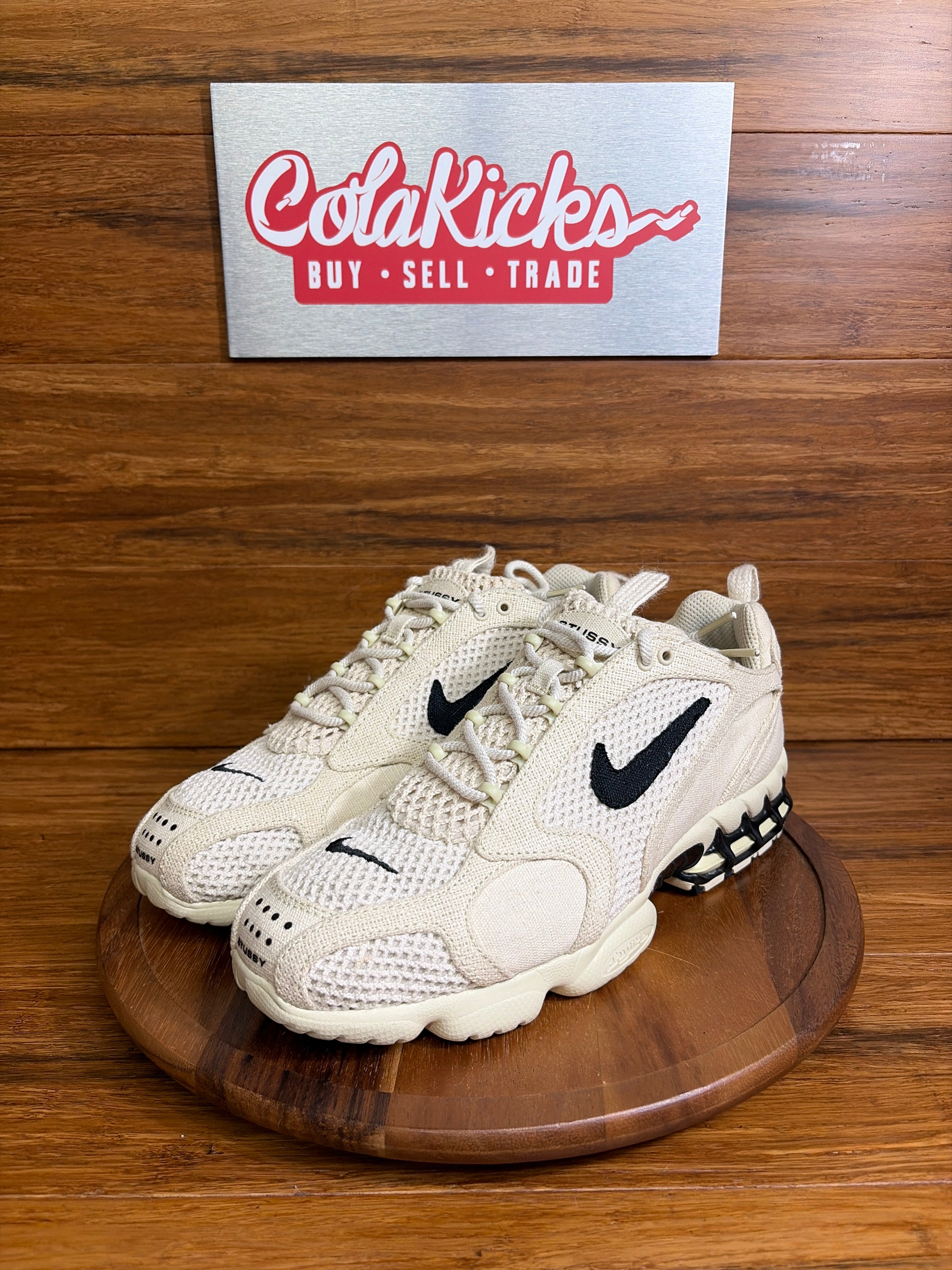 Nike Air Zoom Spiridon Cage 2 Stussy Fossil