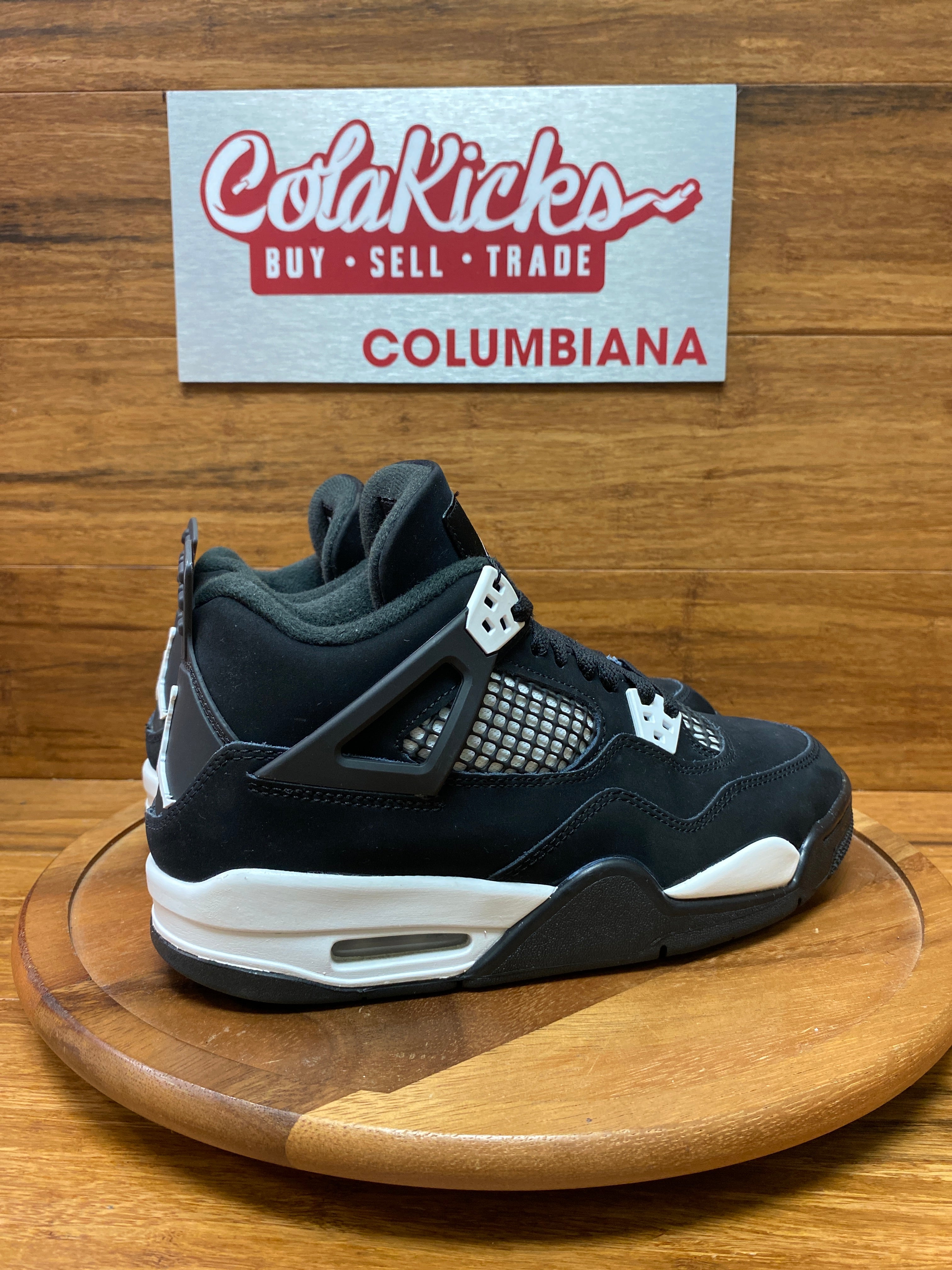Jordan 4 Retro White Thunder (GS)