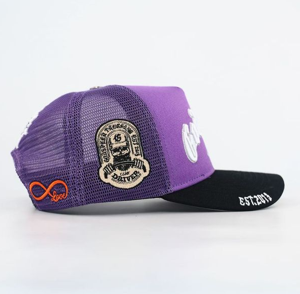 Godspeed GS Forever Trucker Hat (Purple/Black)