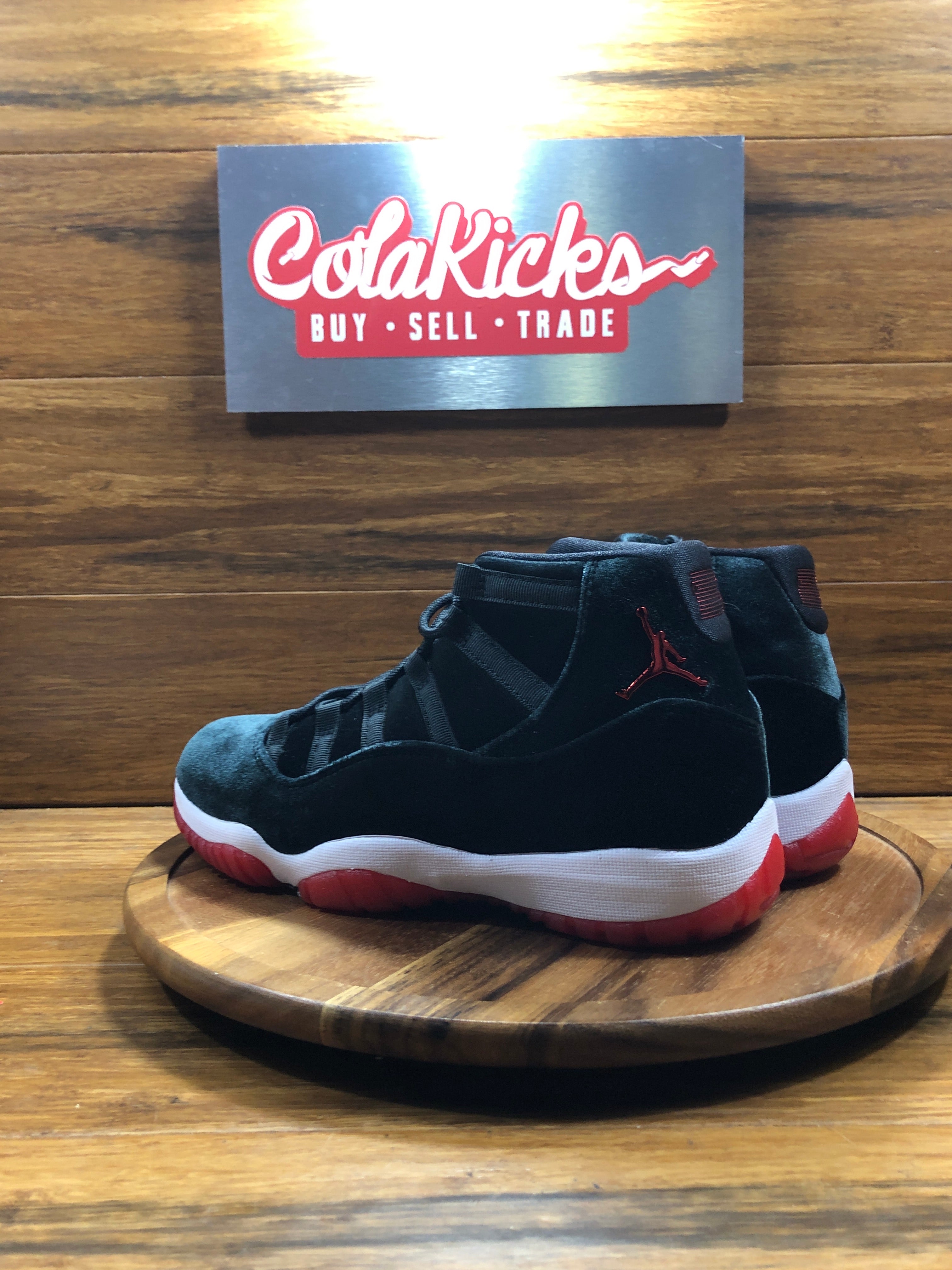 Jordan 11 Retro Bred Velvet (Women's)