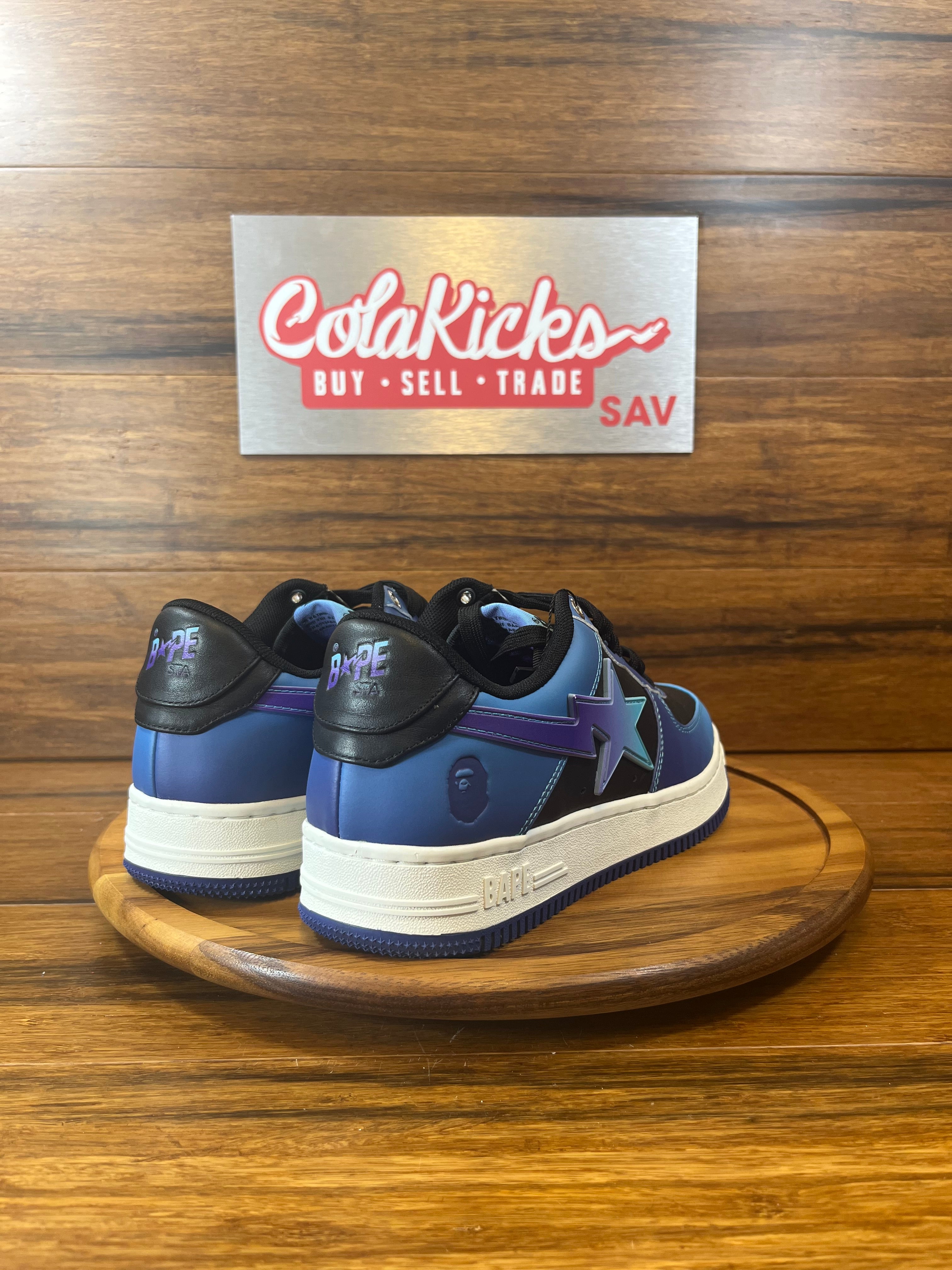 A Bathing Ape Bape Sta Blue Gradation