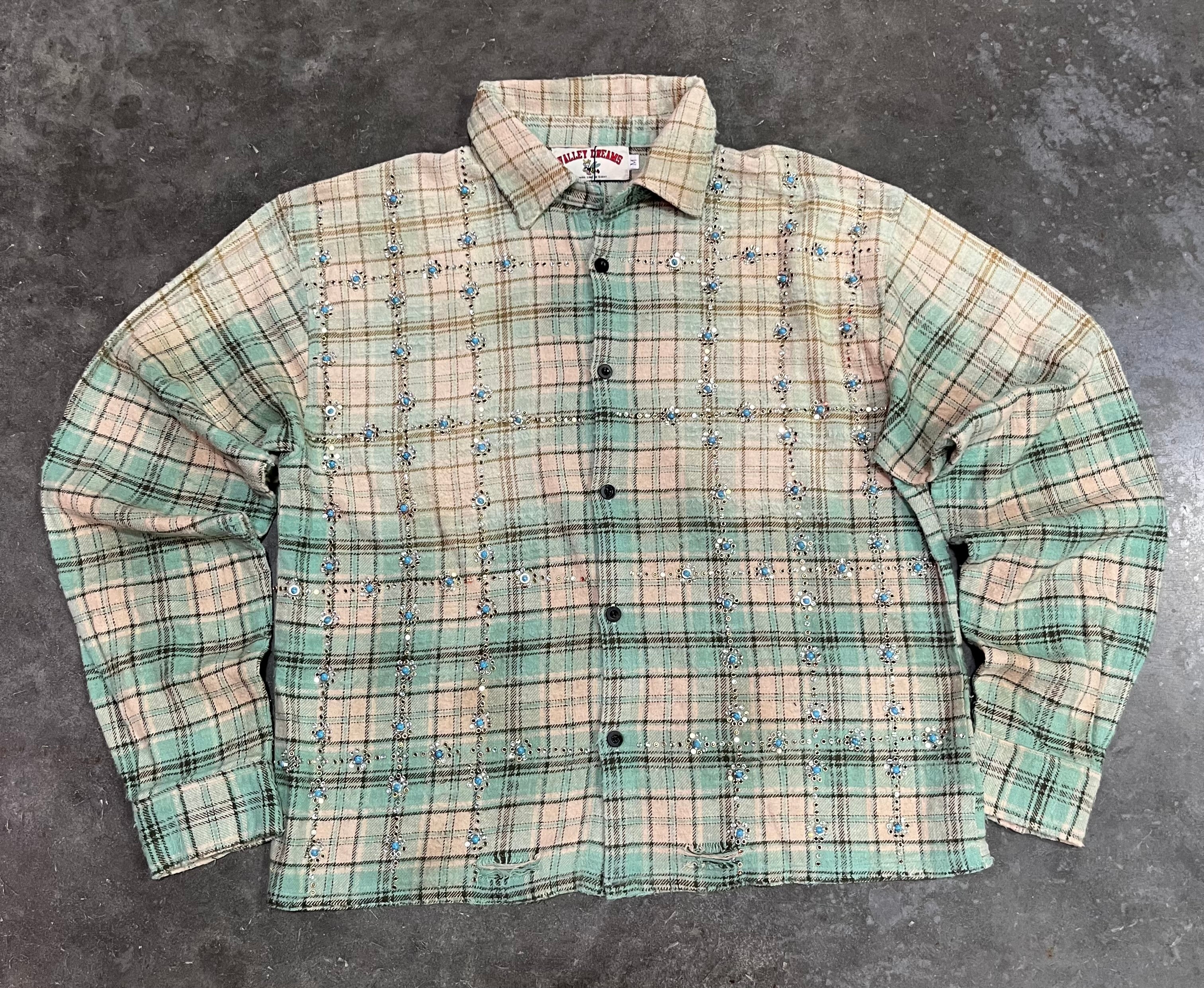 Vale Little Gem Flannel Green