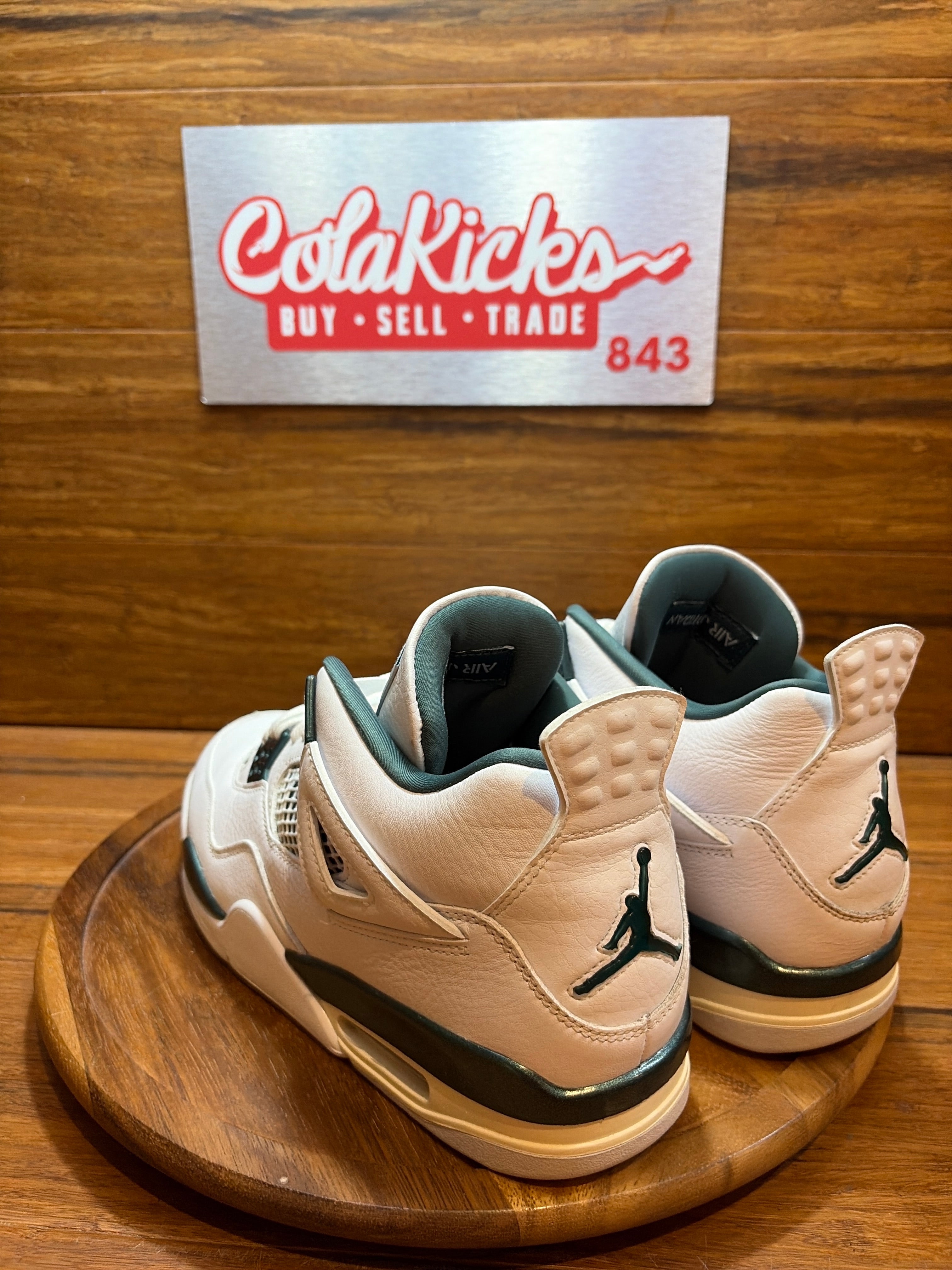 Jordan 4 Retro Oxidized Green