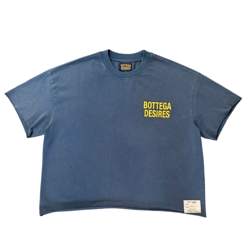BOTTEGA DESIRES F*** EM TEE BLUE
