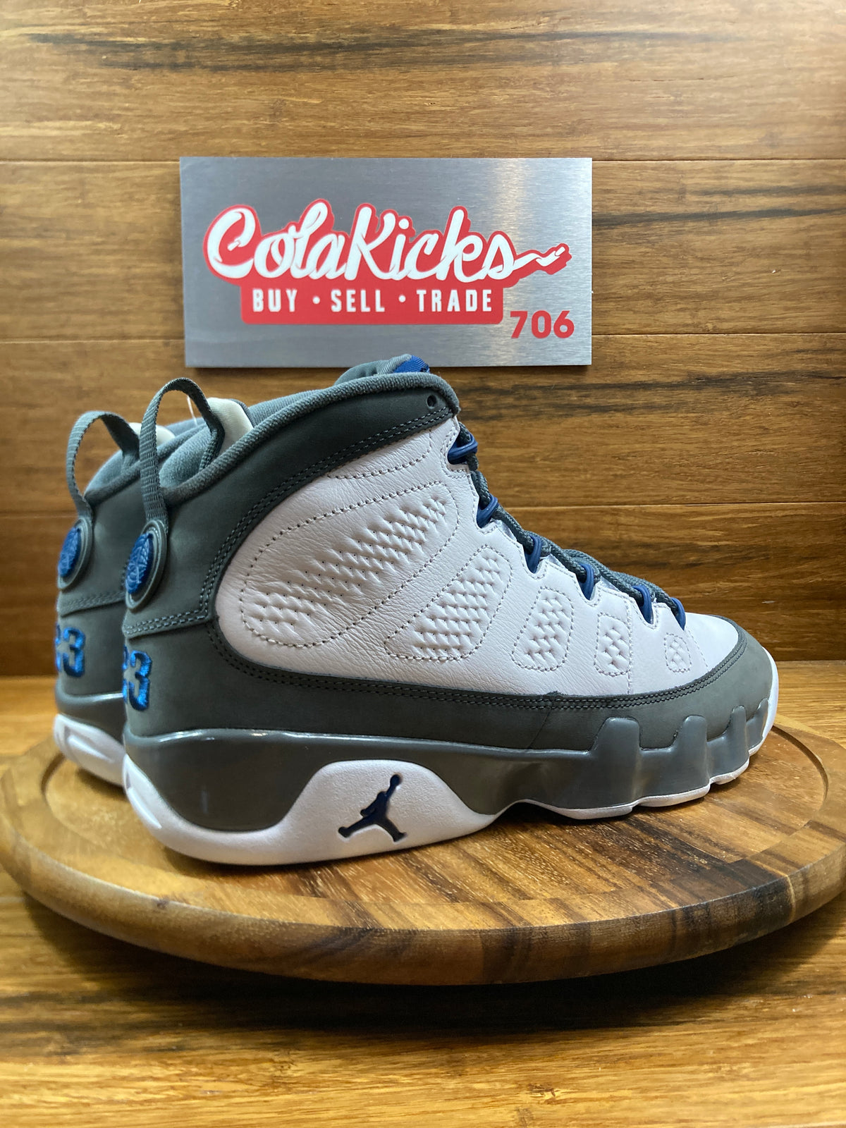 Jordan 9 Retro Flint Grey French Blue (2026)