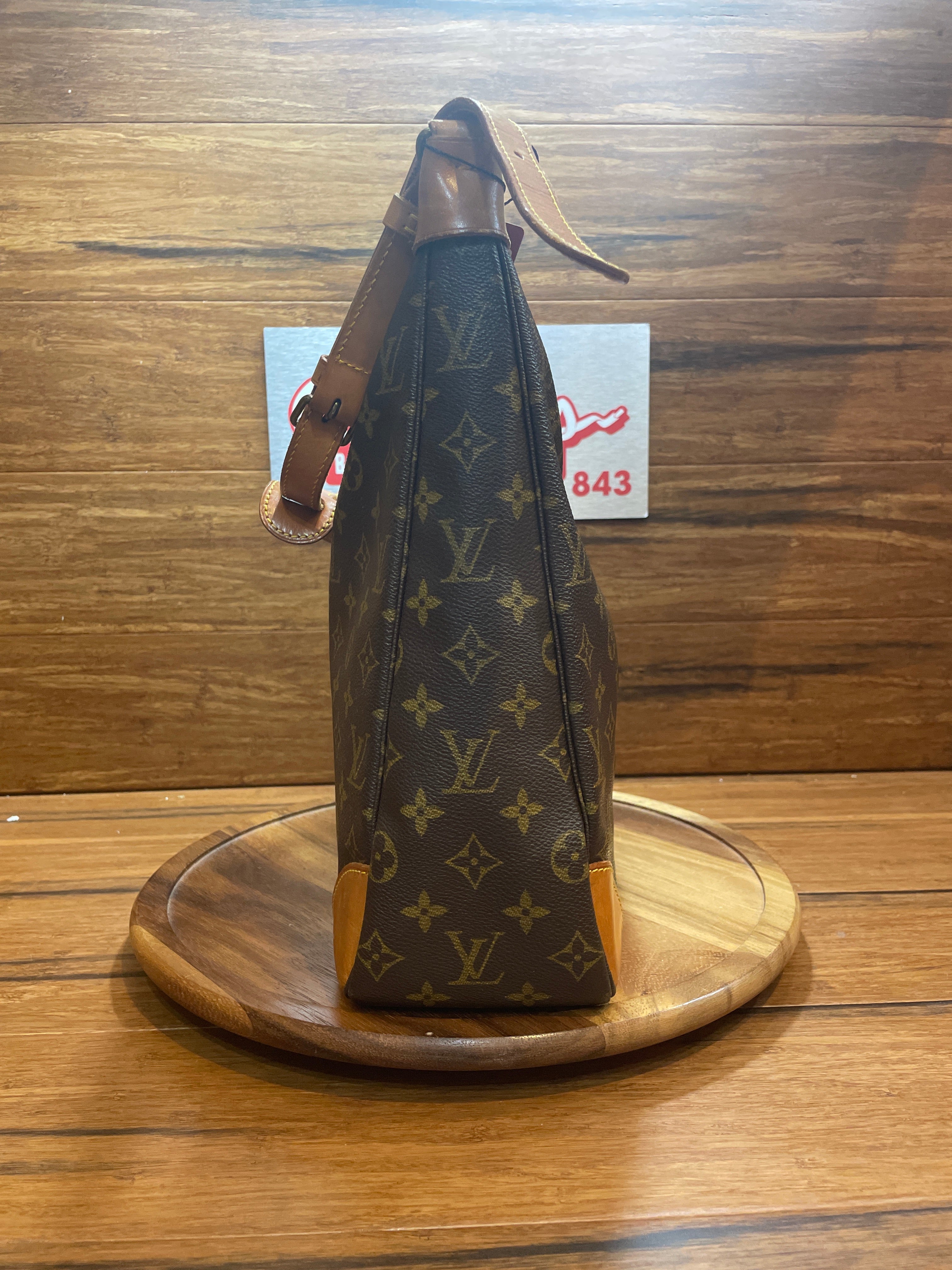 Louis Vuitton Monogram Boulogne Shoulder Bag 35
