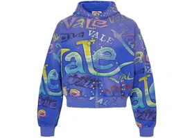Vale Forever Iceberg Zip Up Hoodie Blue