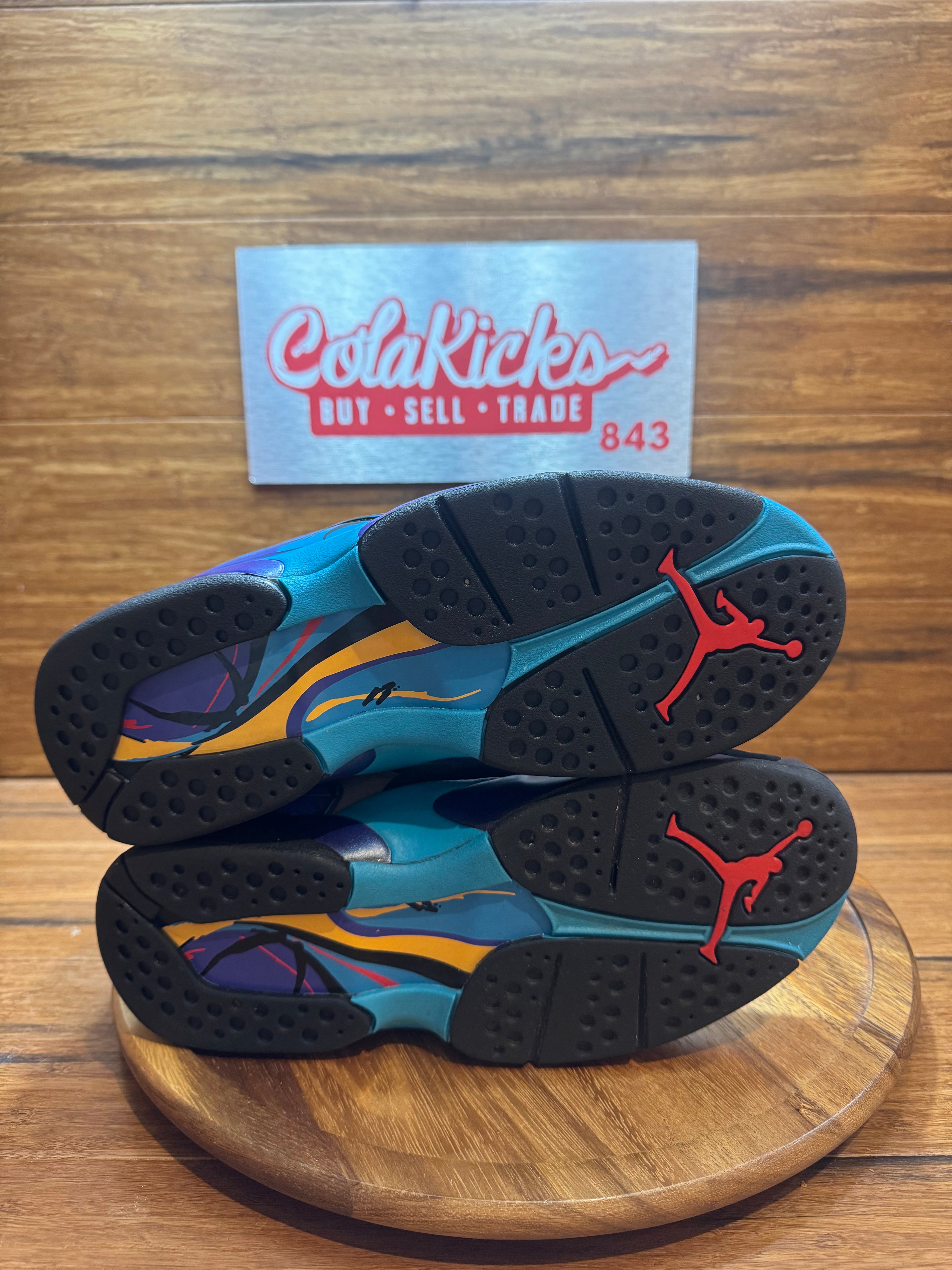 Jordan 8 Retro Aqua (2025) (GS)