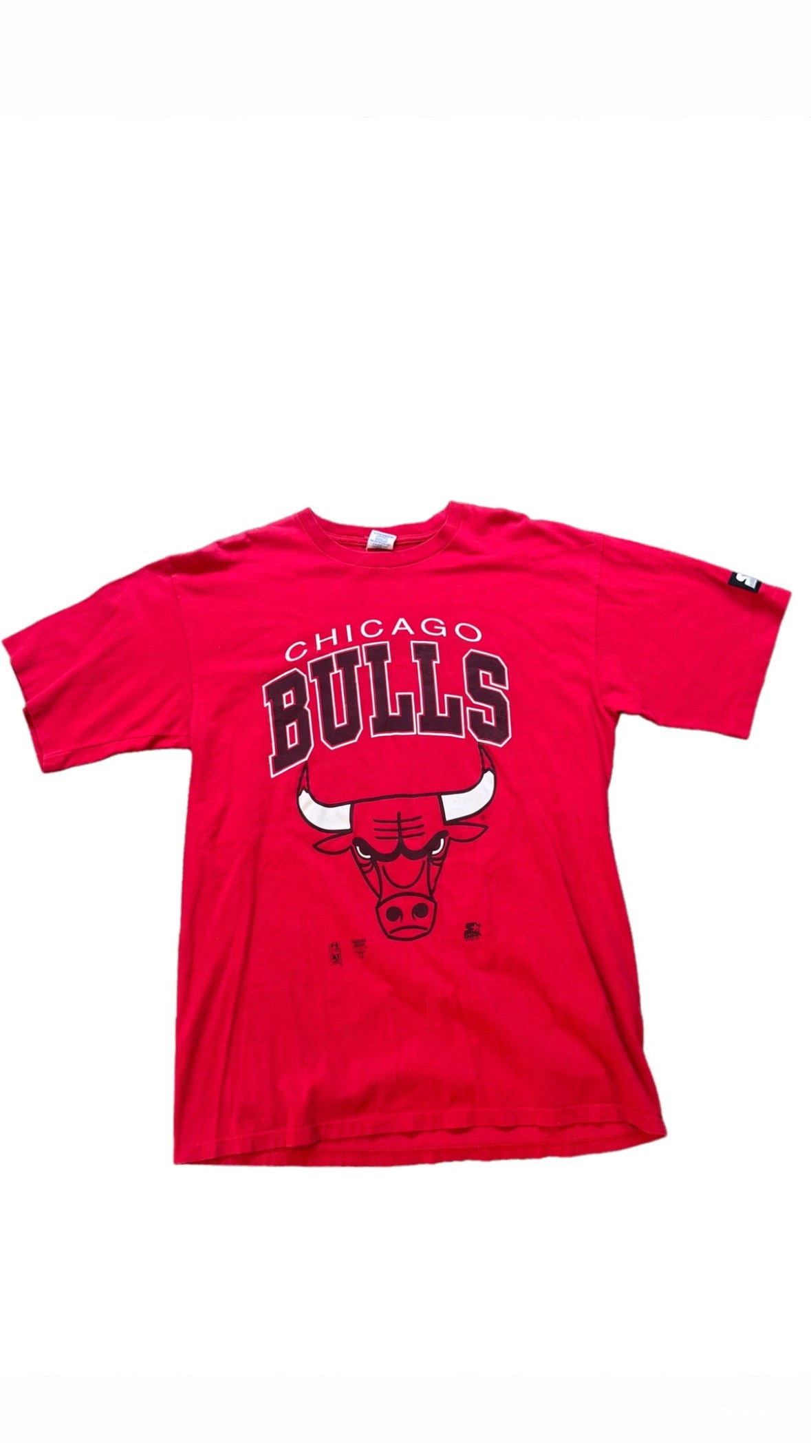 Starter Chicago Bulls Tee Red