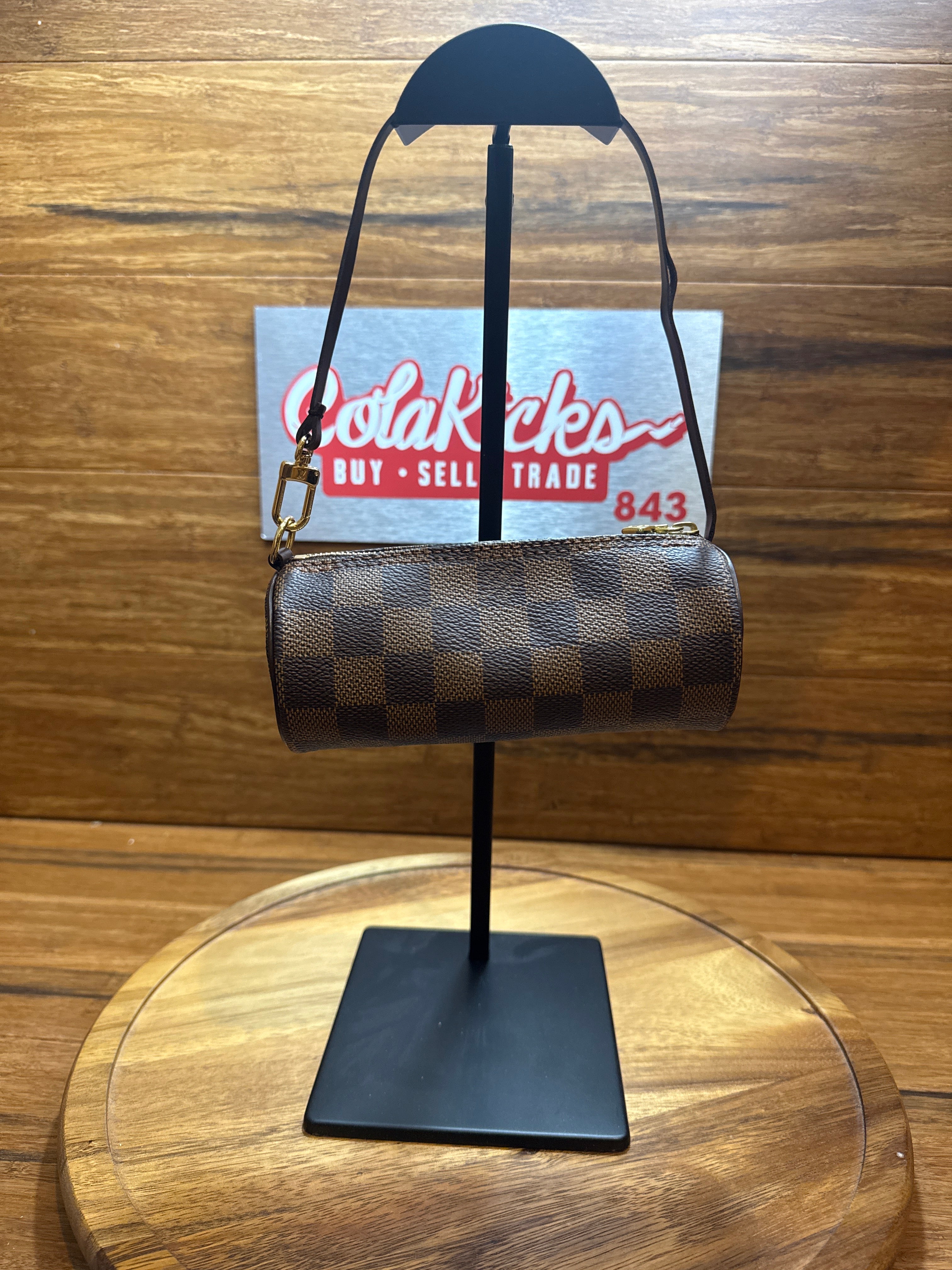 Louis Vuitton Damier Ebene Mini Papillon Pouch