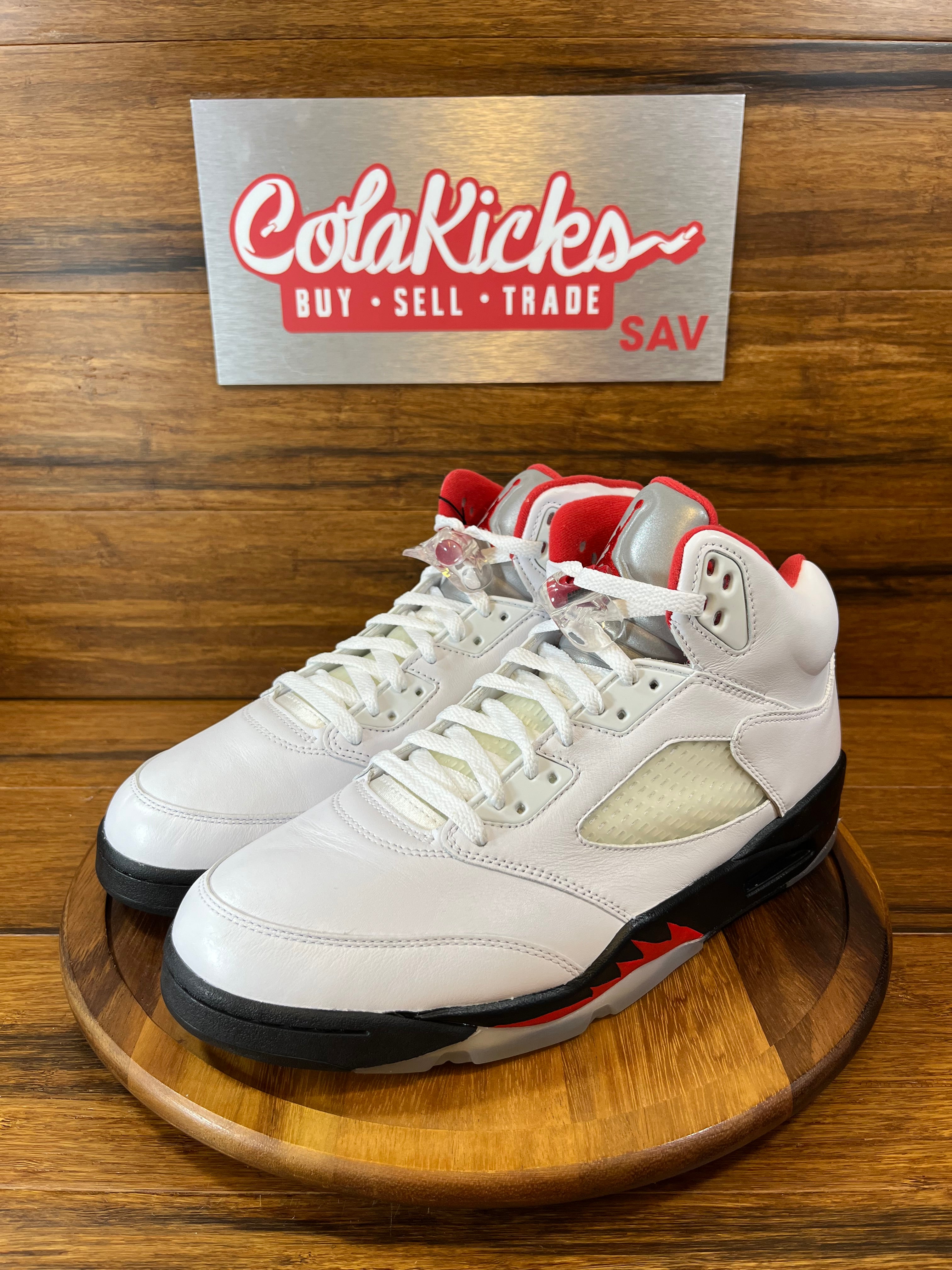 Jordan 5 Retro Fire Red Silver Tongue (2020)