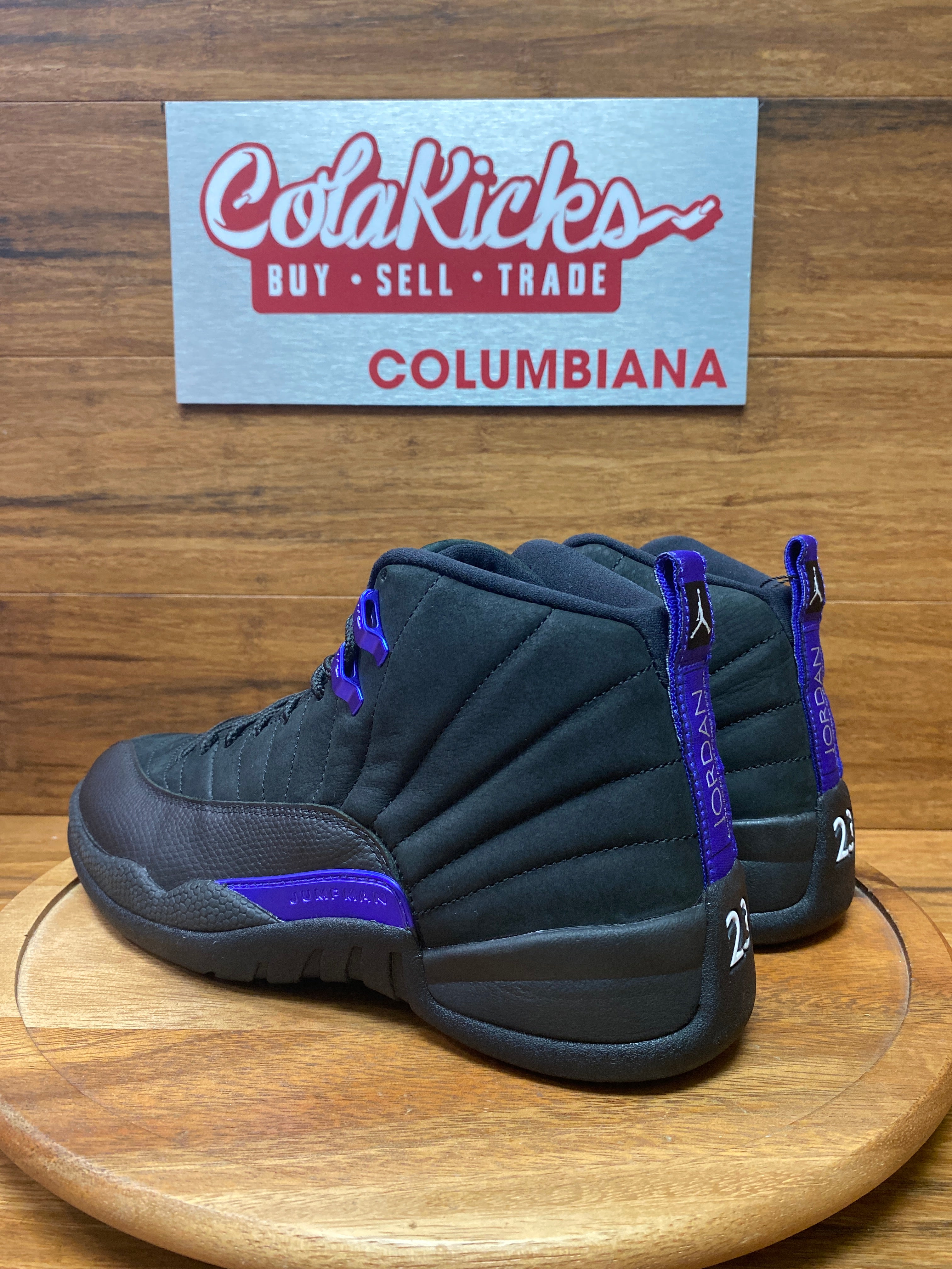 Jordan 12 Retro Black Dark Concord