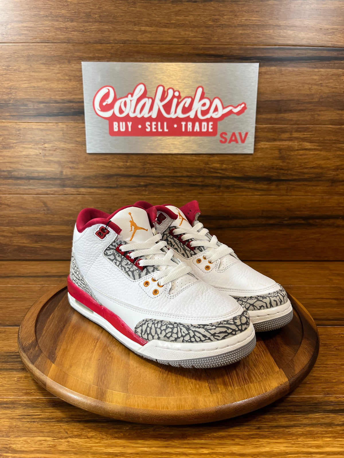 Jordan 3 Retro Cardinal (GS)