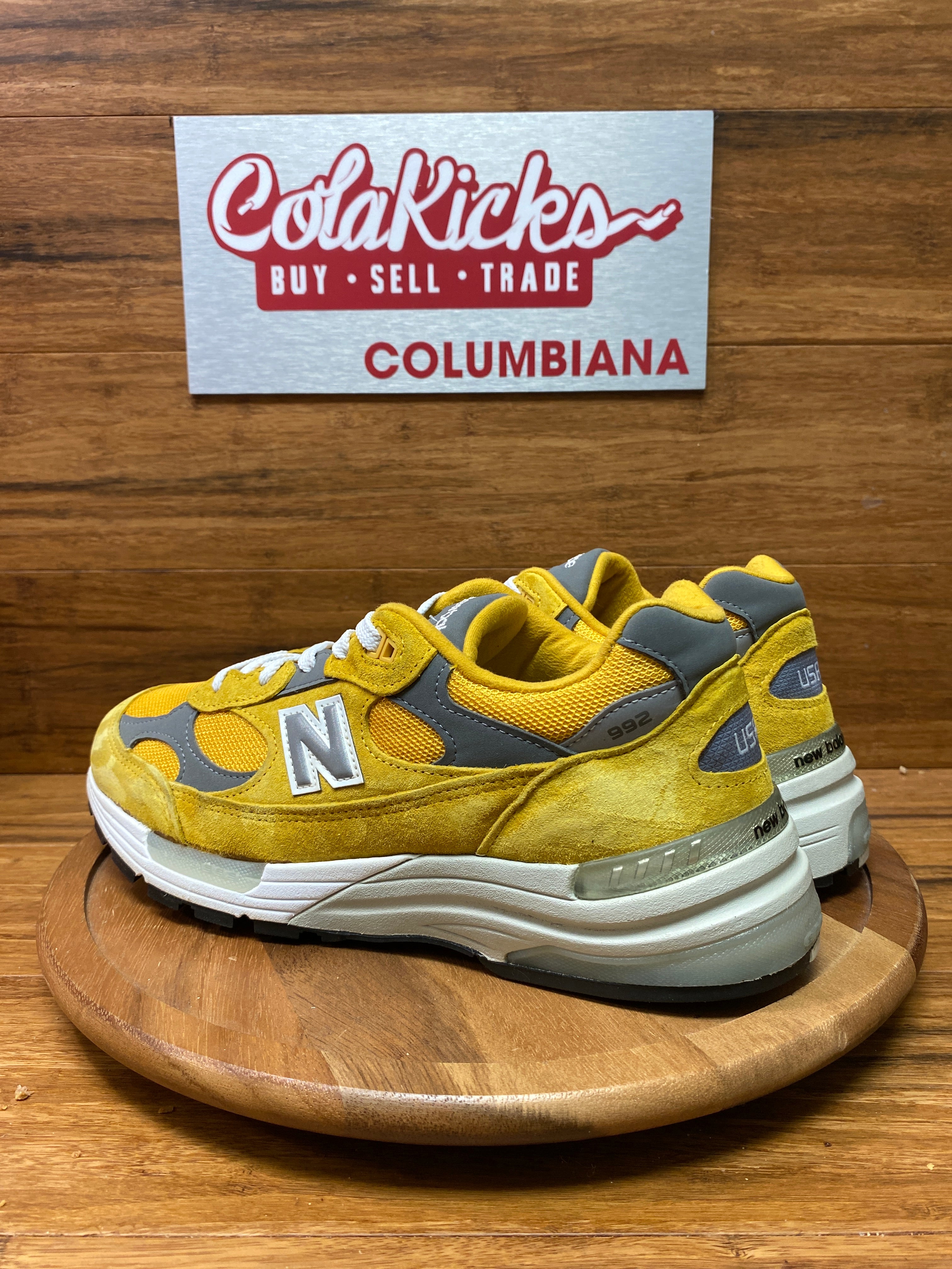 New Balance 992 Yellow Grey