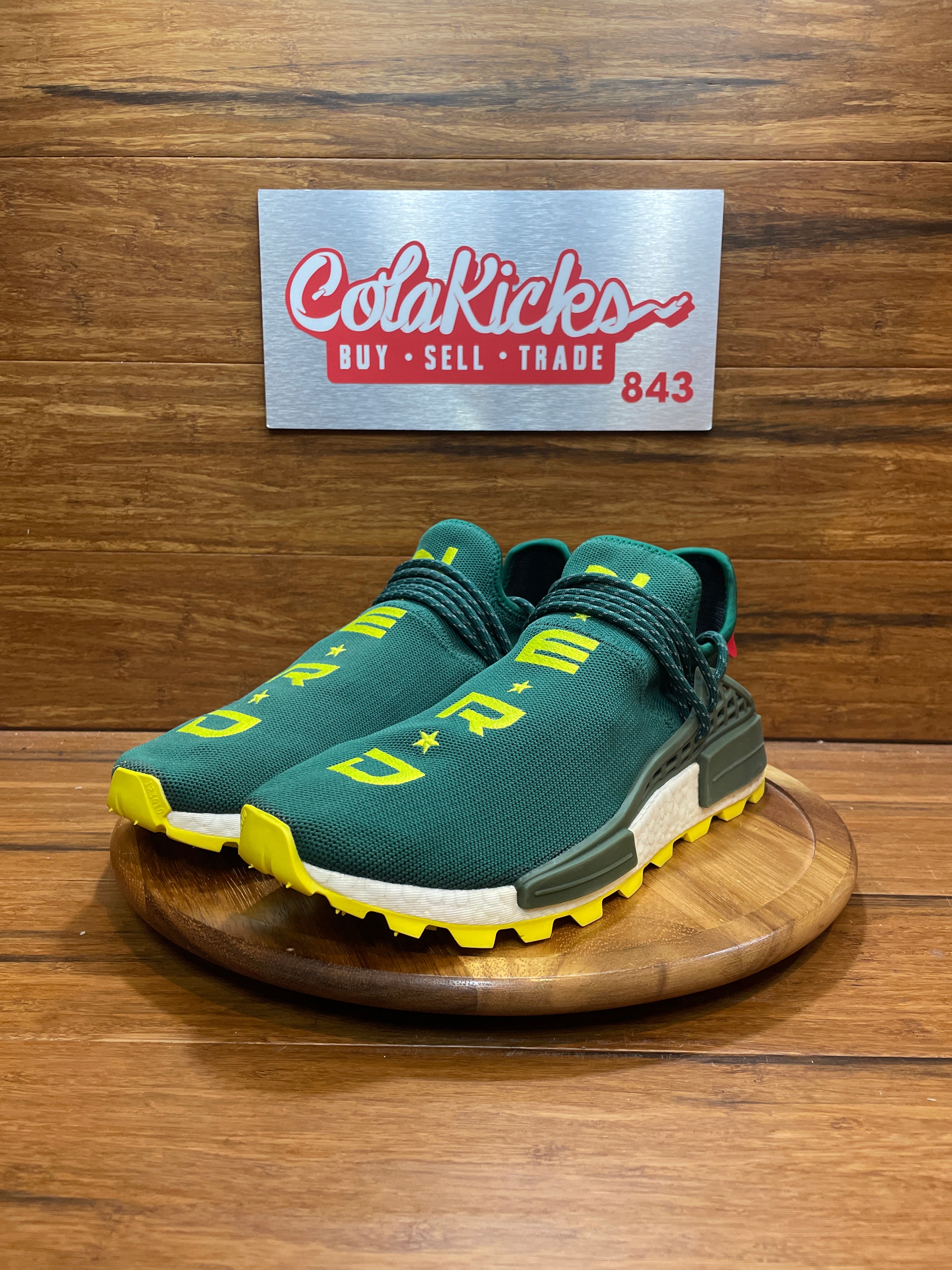 adidas NMD Hu Pharrell NERD Green Yellow