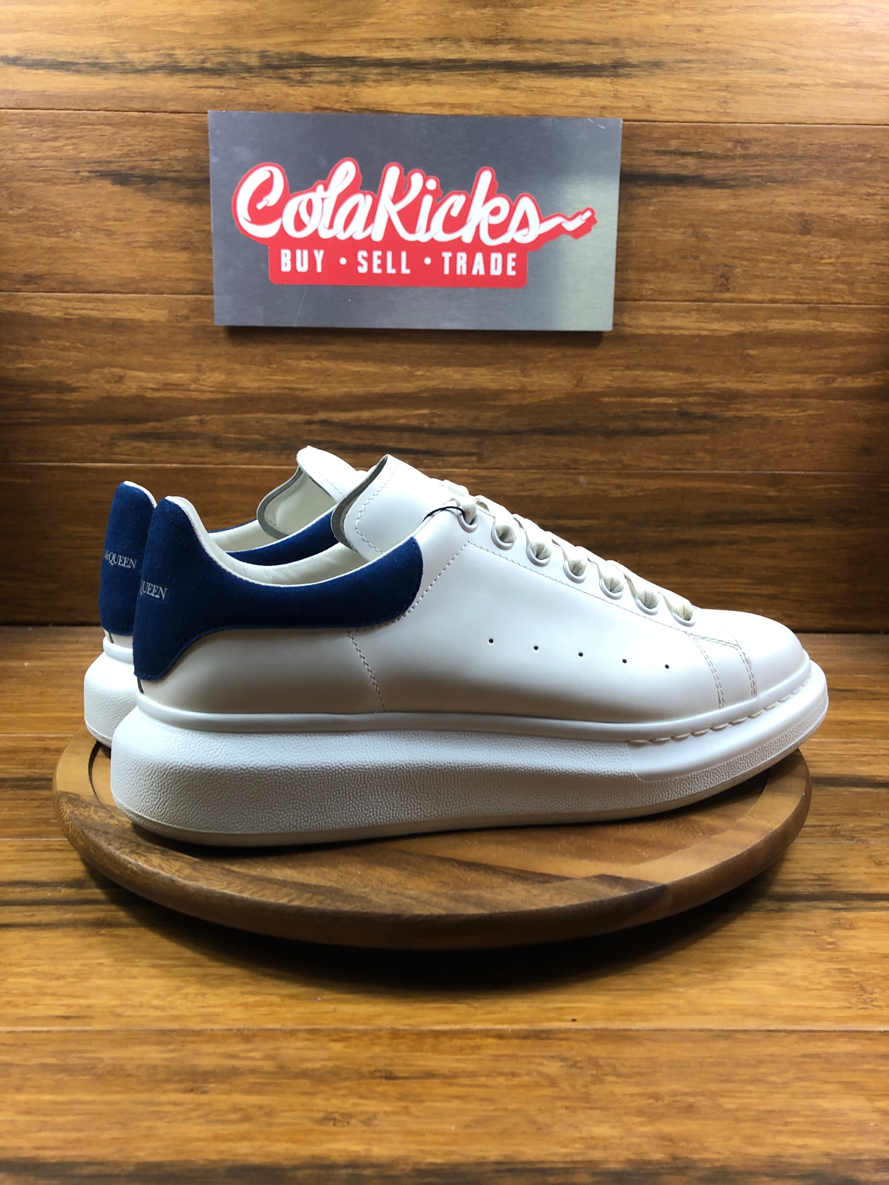 Alexander McQueen Oversized Paris Blue