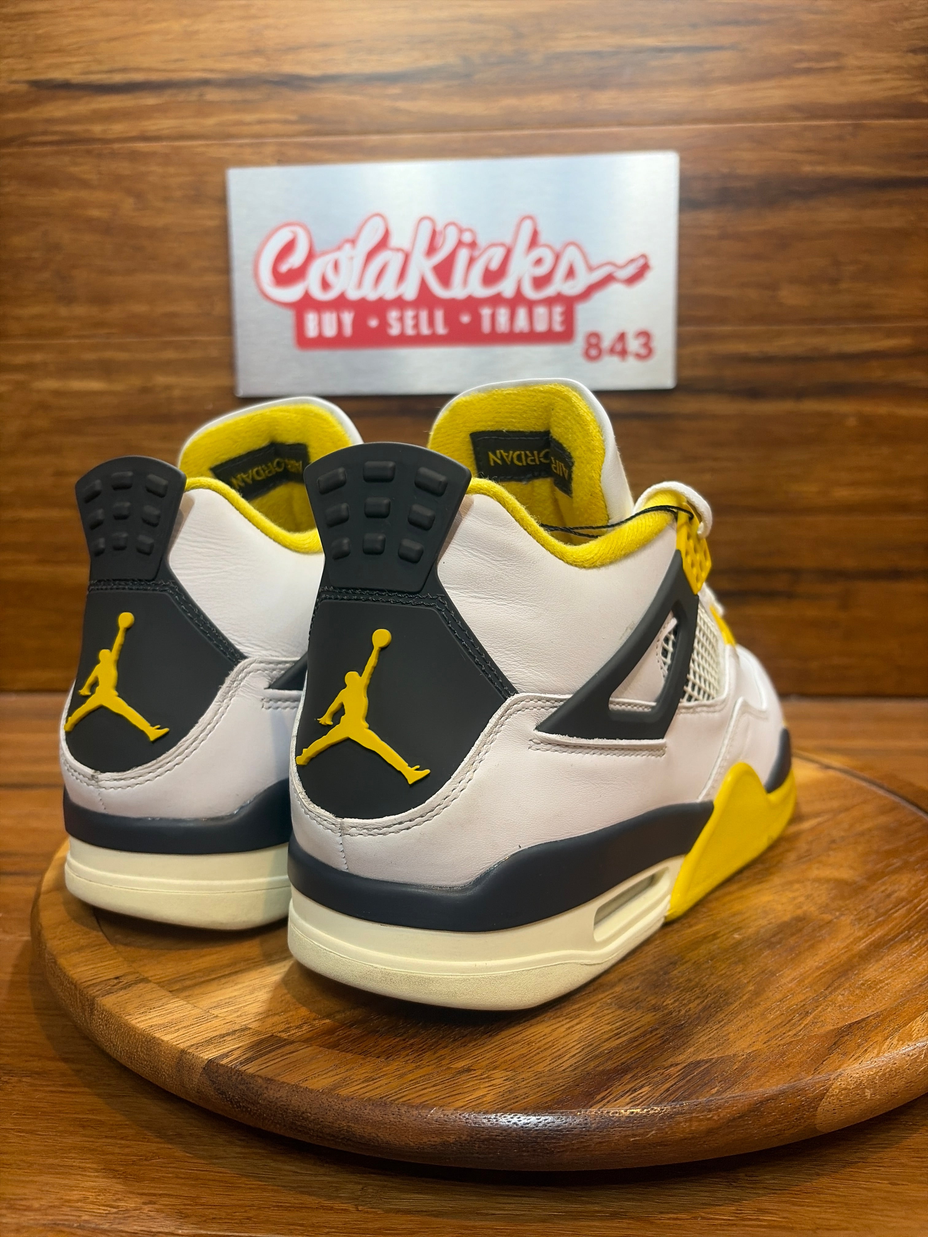 Jordan 4 Retro Vivid Sulfur (Women's)