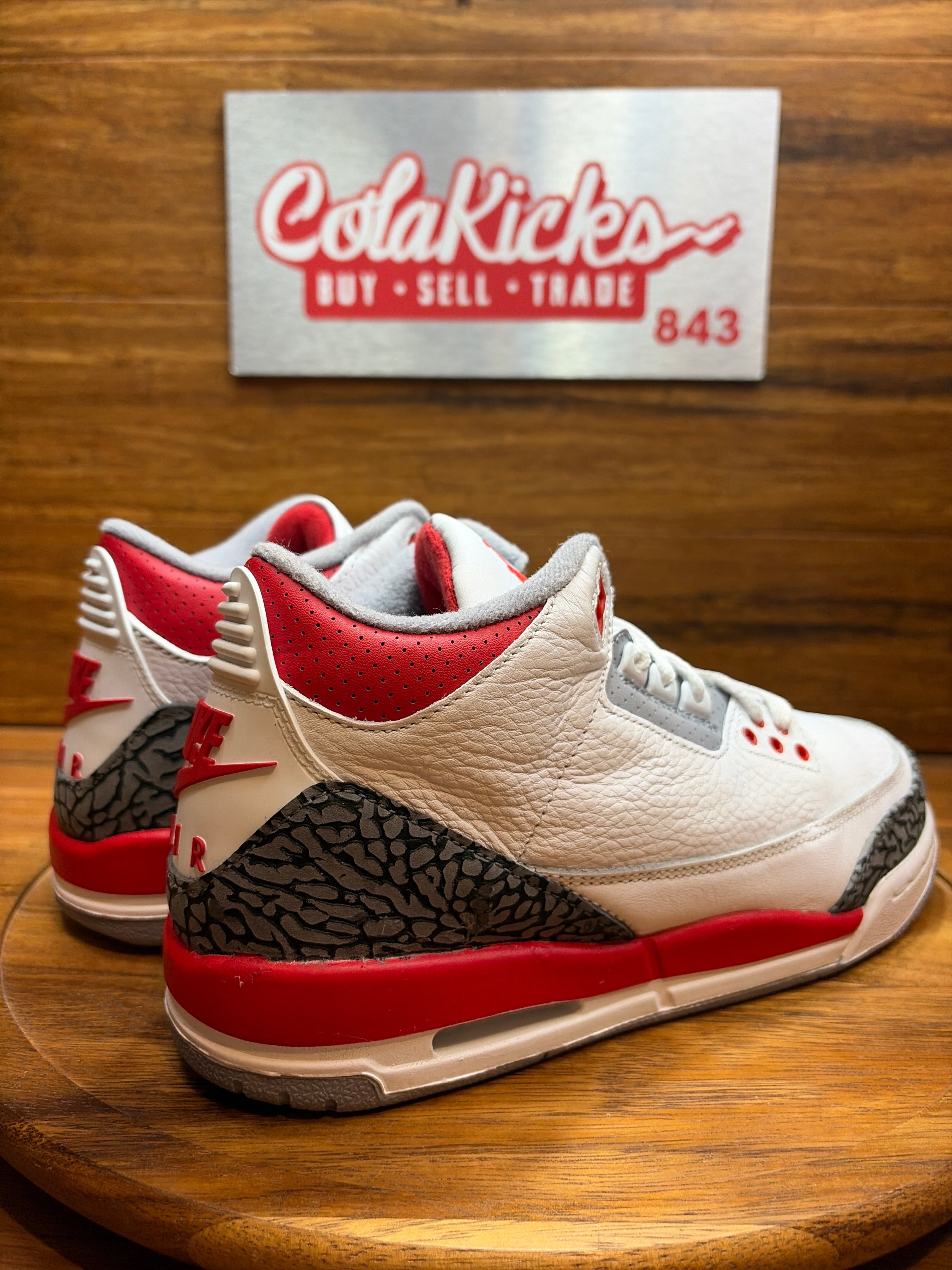 Jordan 3 Retro Fire Red (2022) (GS)