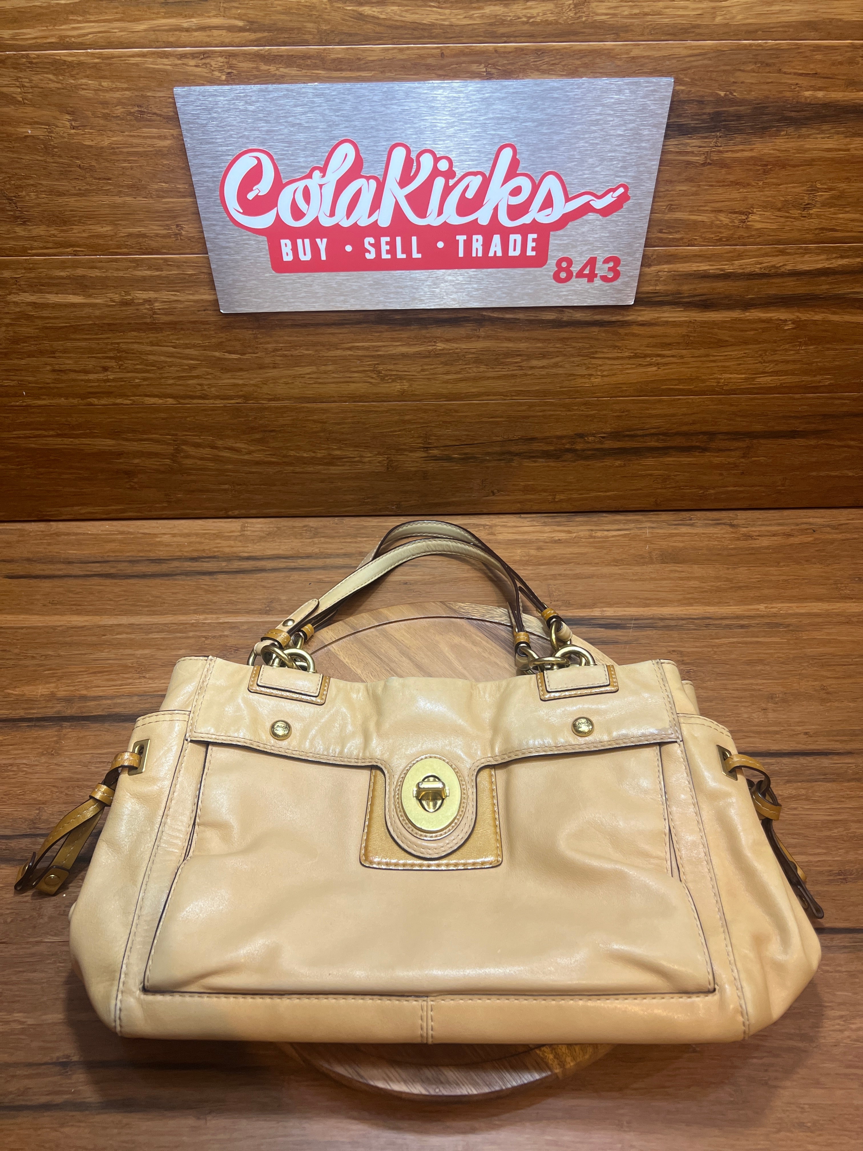 Coach Peyton Leather Carryall Bag