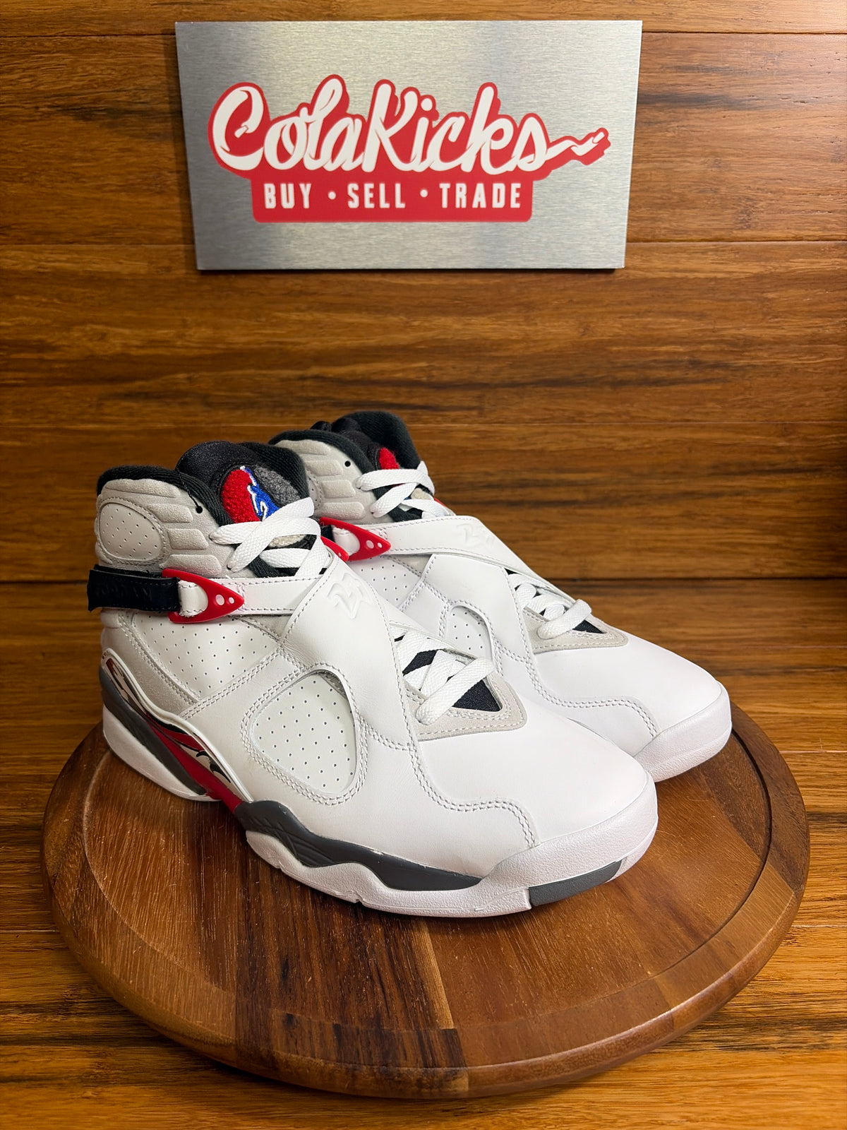 Jordan 8 Retro White True Red (2025)