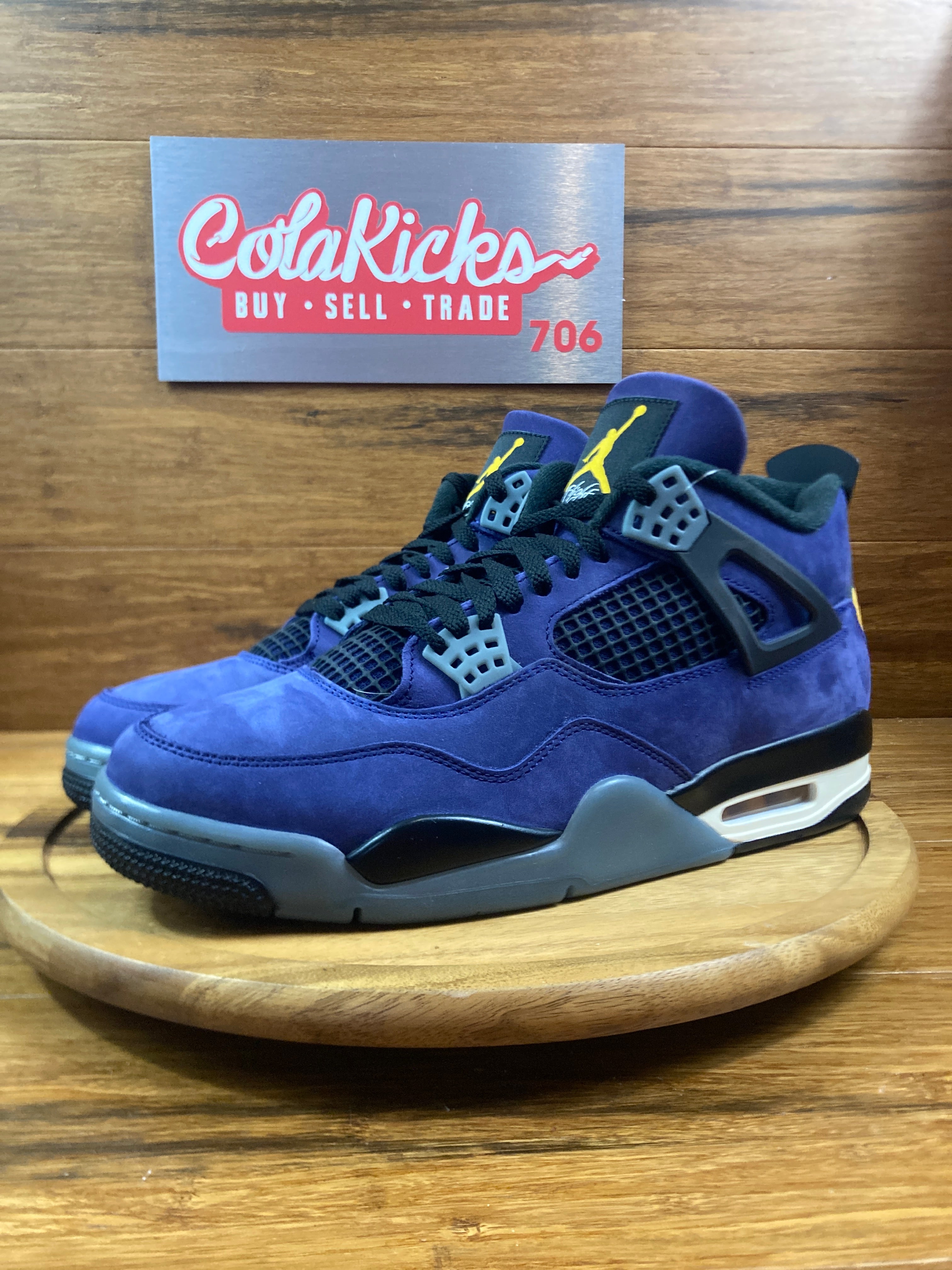 Jordan 4 Retro Lakers