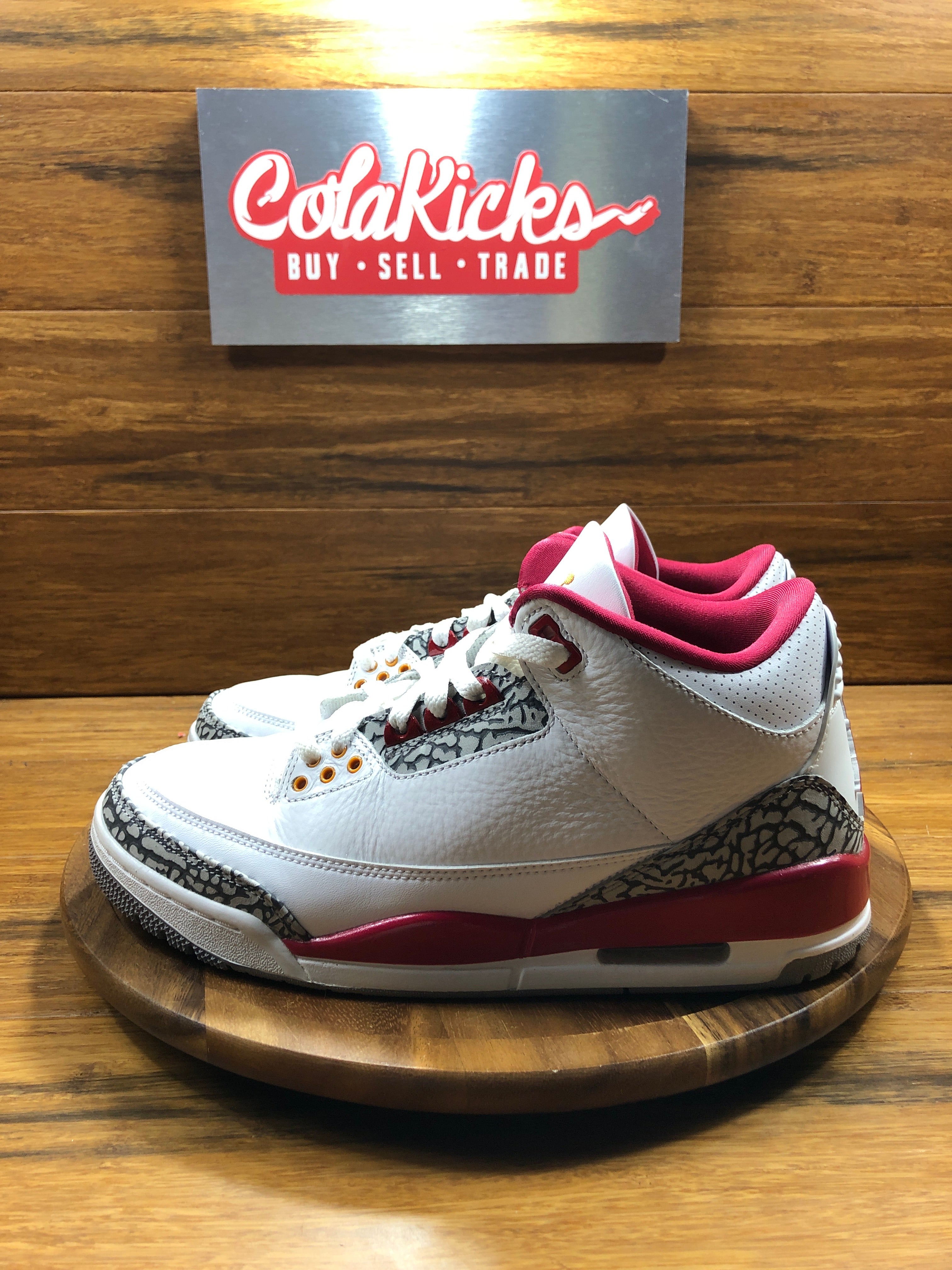 Jordan 3 Retro Cardinal Red