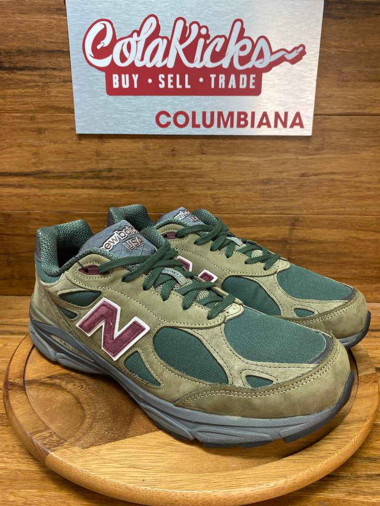 New Balance 990v3 MiUSA Teddy Santis Green Purple