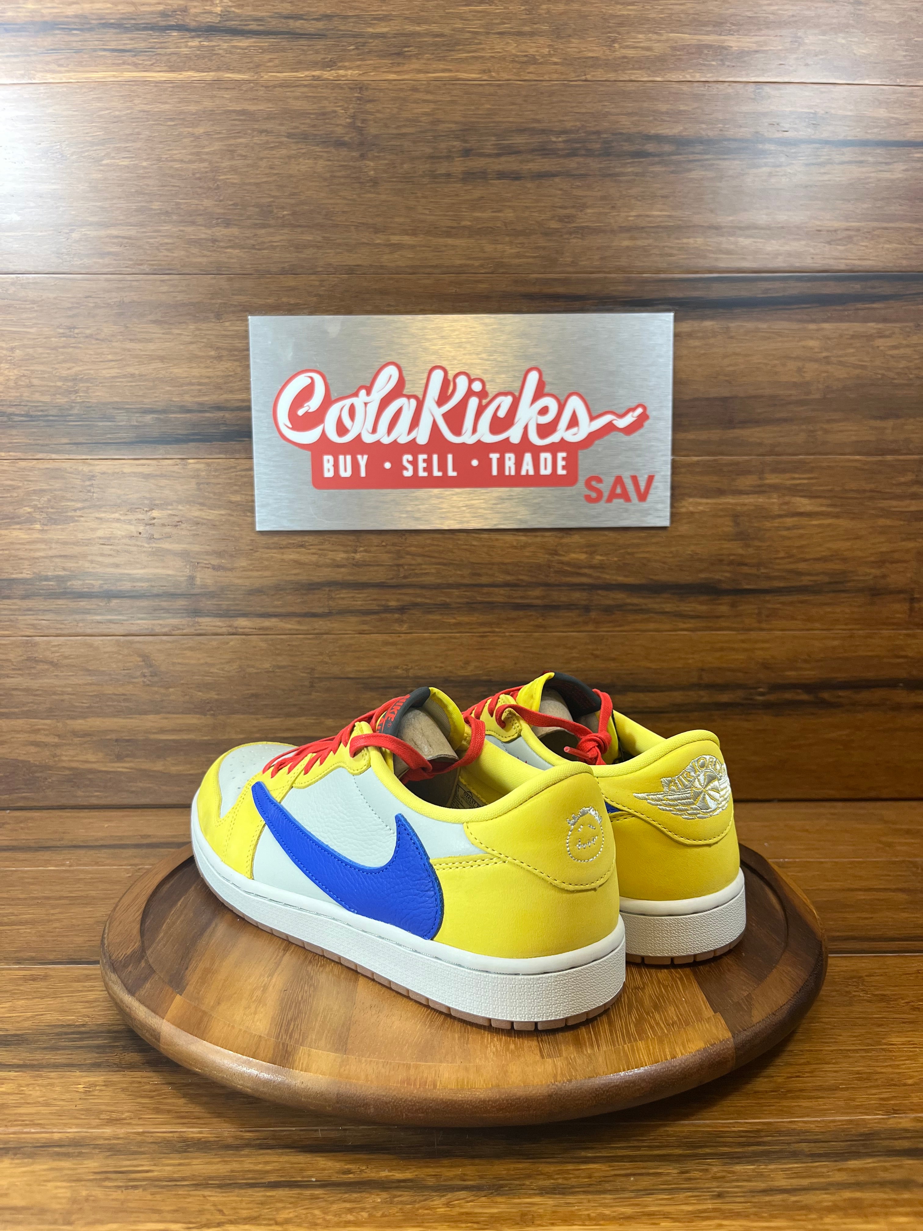 Jordan 1 Retro Low OG SP Travis Scott Canary (Women's)