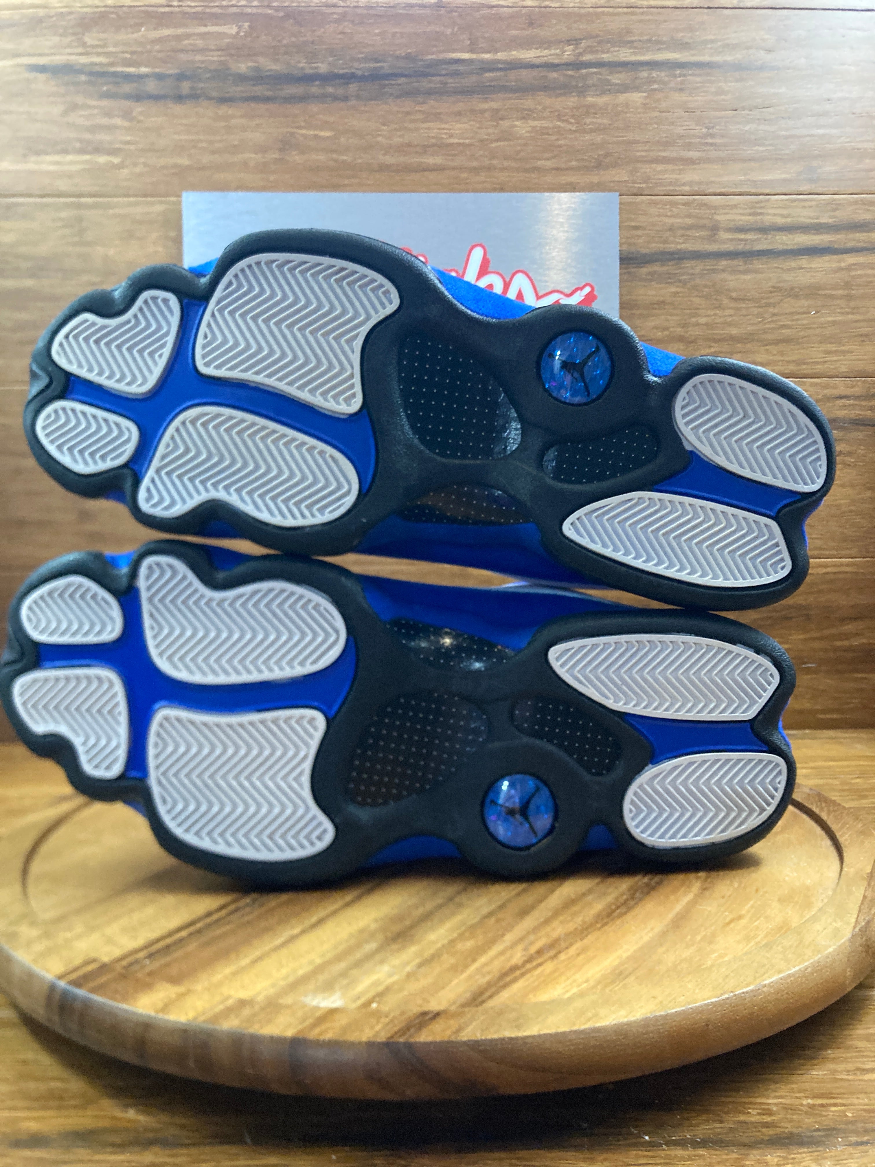 Jordan 13 Retro White Hyper Royal Black