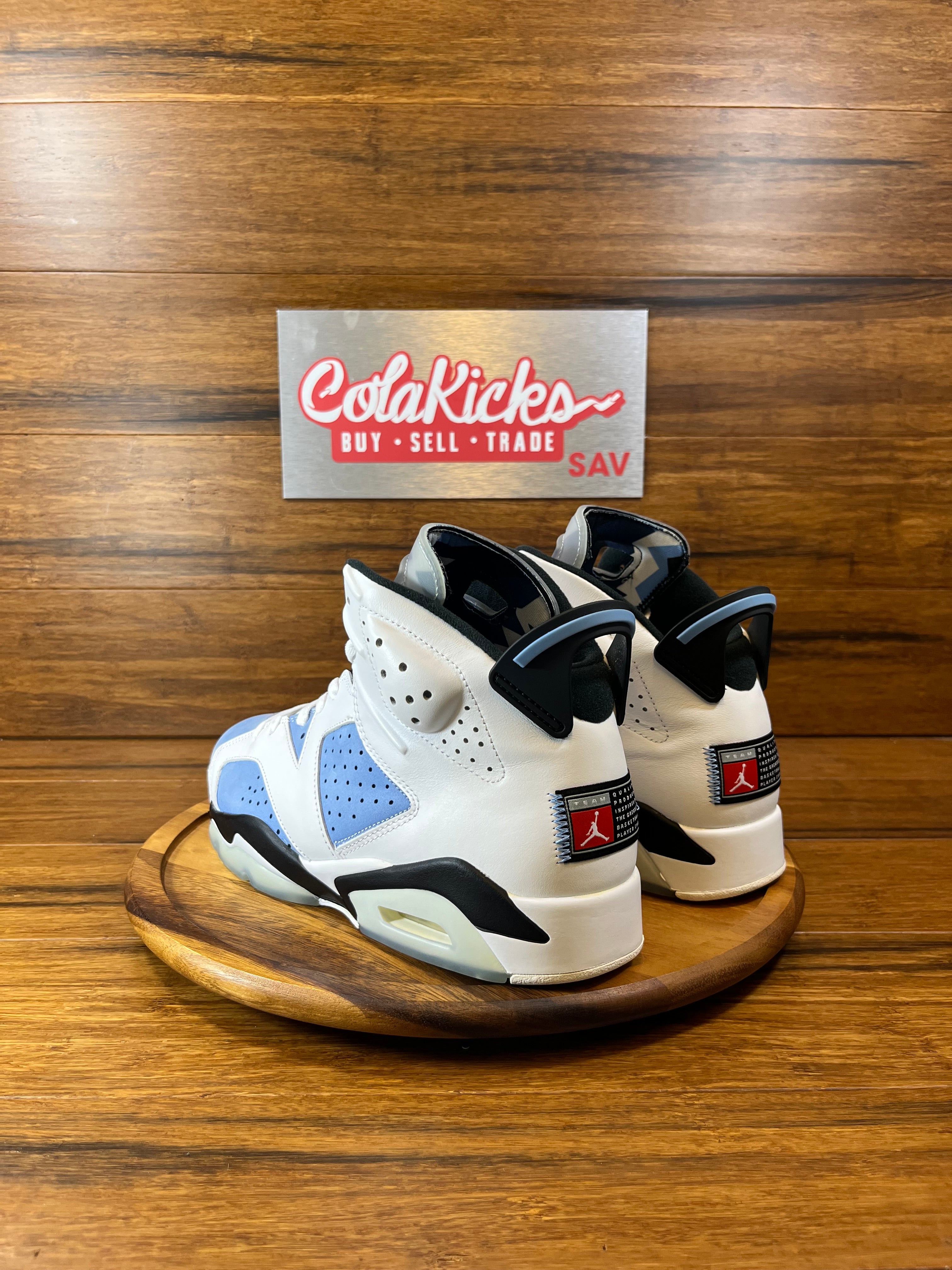 Jordan 6 Retro UNC White