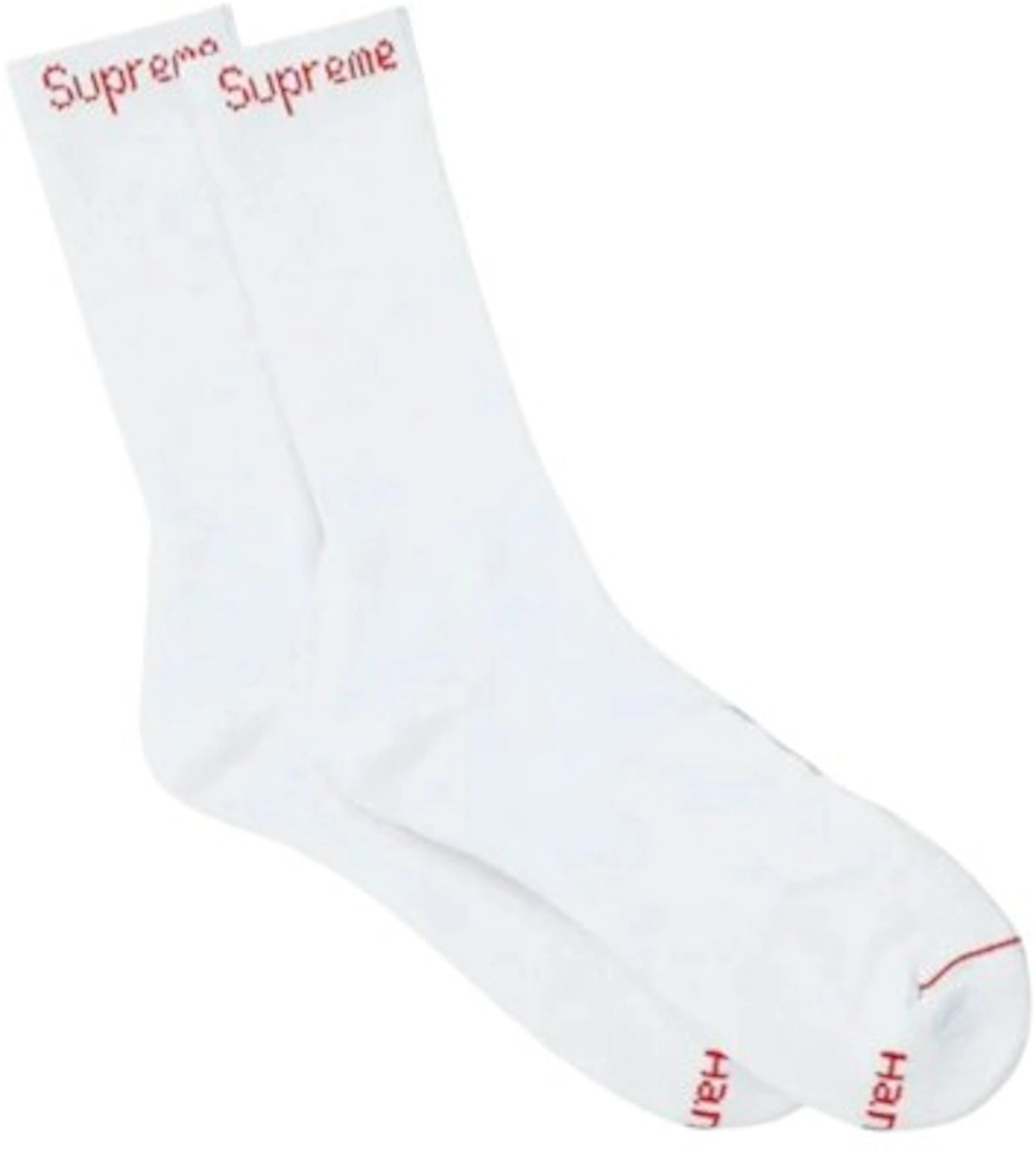 Supreme Hanes Crew Socks (1 Pair)