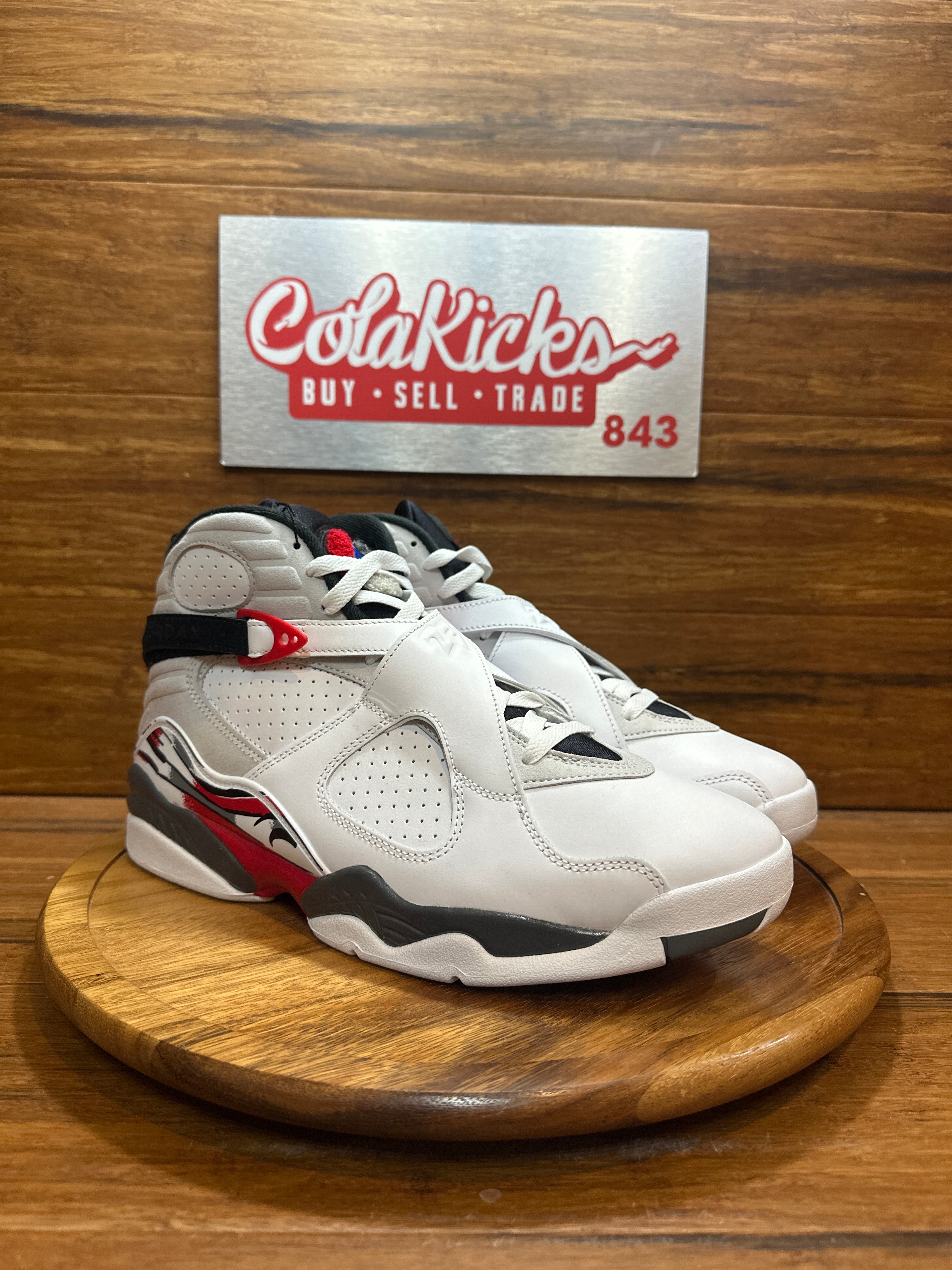 Jordan 8 Retro White True Red (2025)