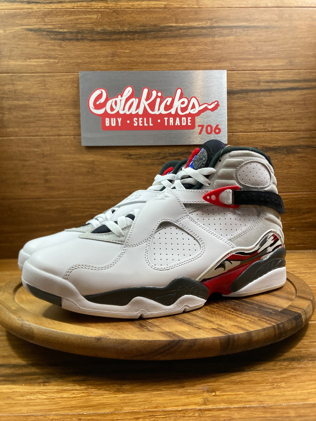Jordan 8 Retro White True Red (2025)