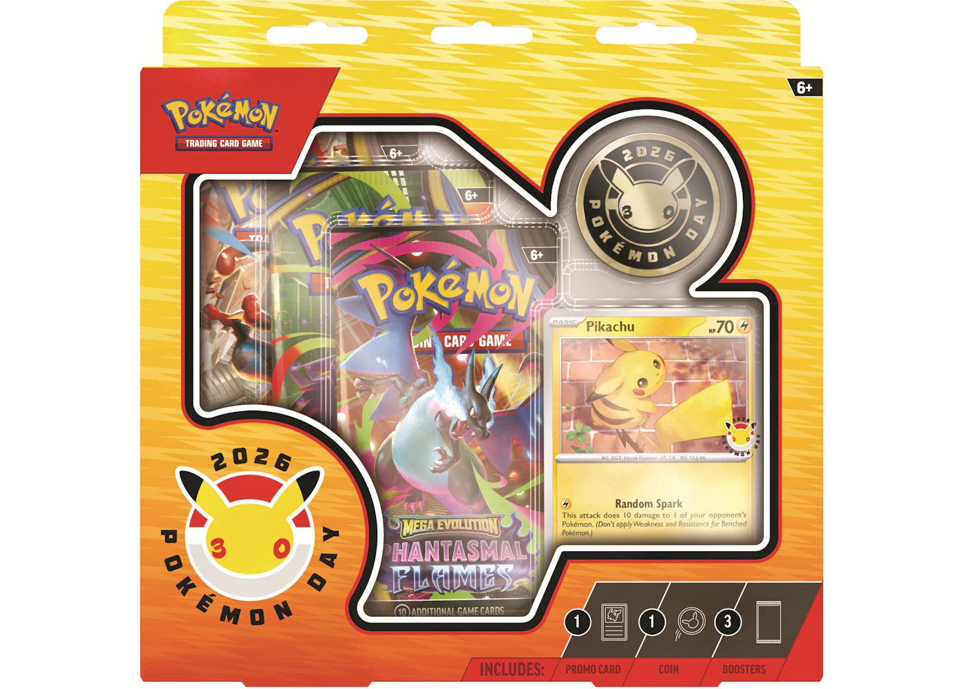 2026 Pokémon Day Pikachu Collection (30th Anniversary) Wax Set
