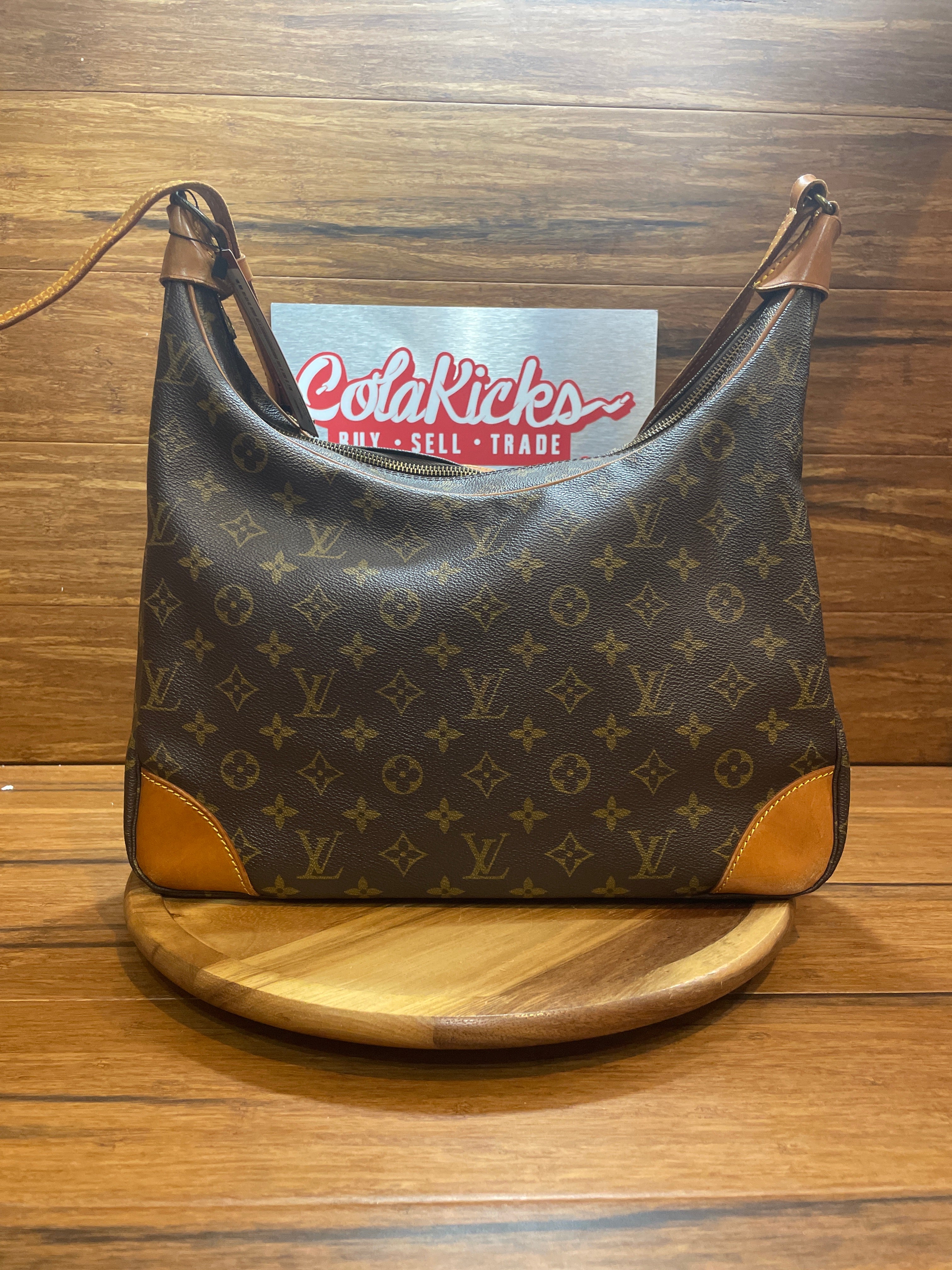 Louis Vuitton Monogram Boulogne Shoulder Bag 35